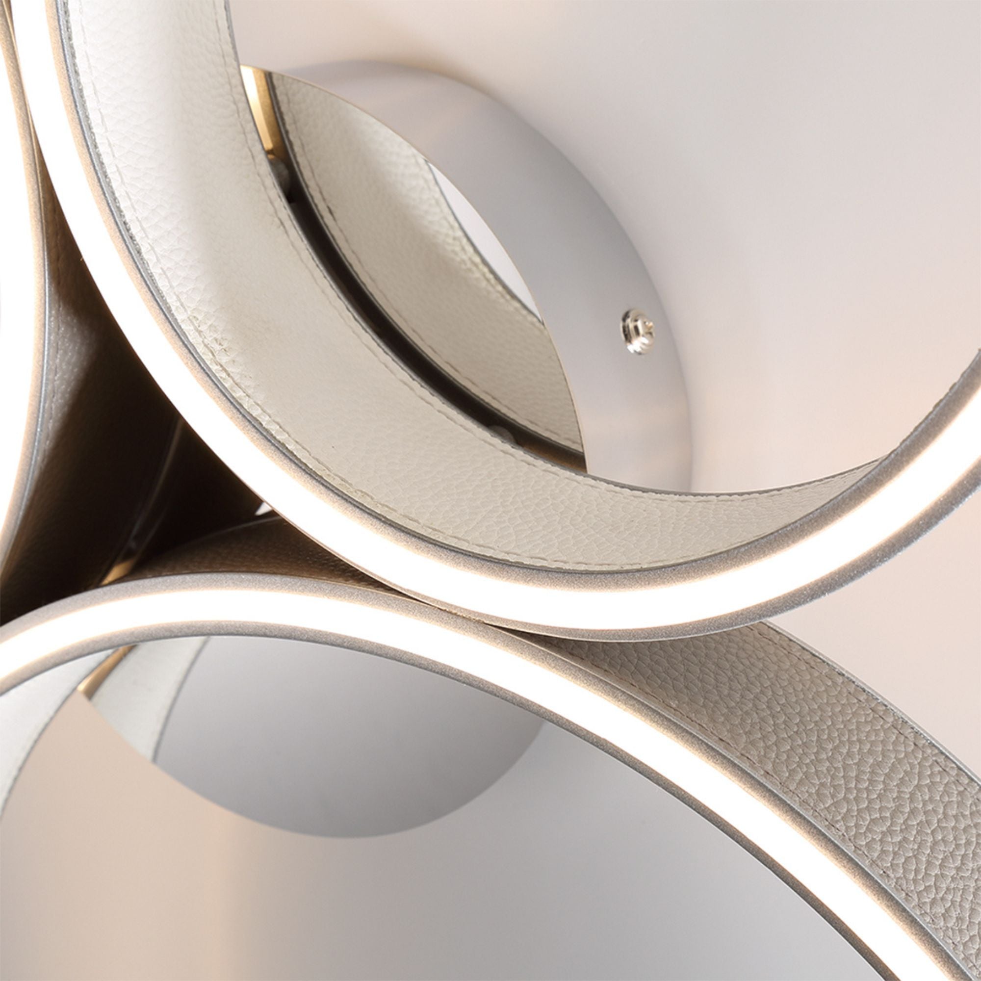 Verdura 3-Light 25" LED Flush Mount, Gray Finish