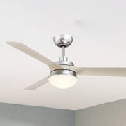 Barlow 52" Nickel LED Ceiling Fan
