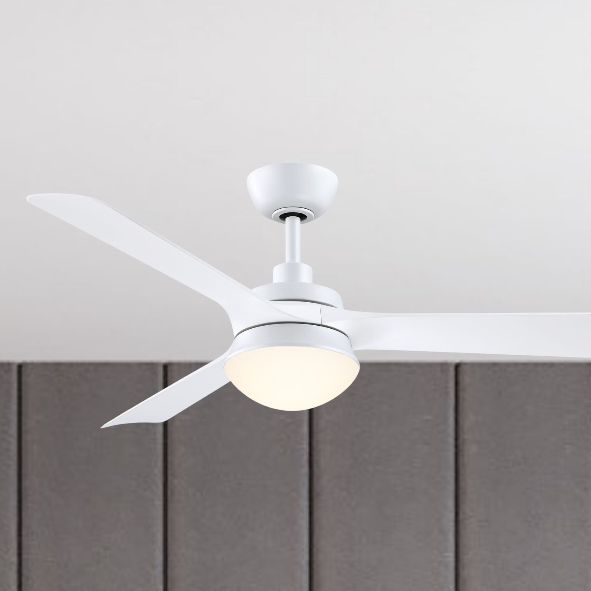 Barlow 52" White LED Ceiling Fan