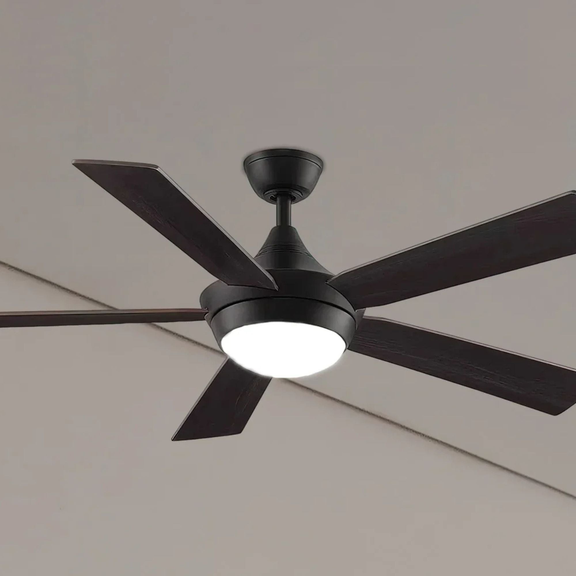 Celano V2 52" Dark Bronze LED Ceiling Fan with Remote