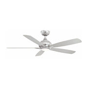 Doren 52" Brushed Nickel LED Ceiling Fan with Remote