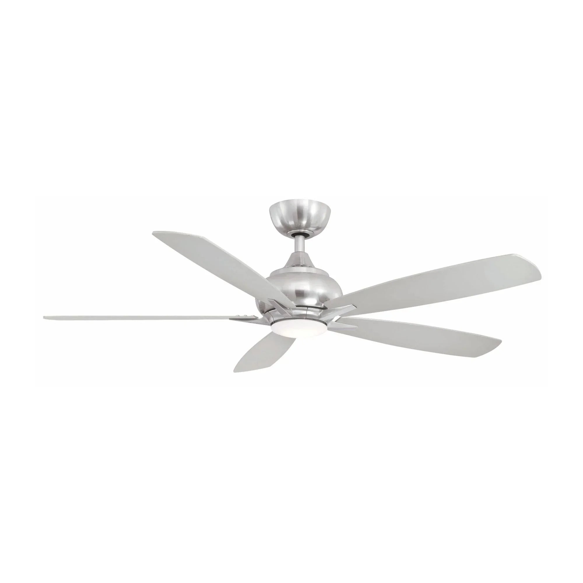 Doren 52" Brushed Nickel LED Ceiling Fan with Remote