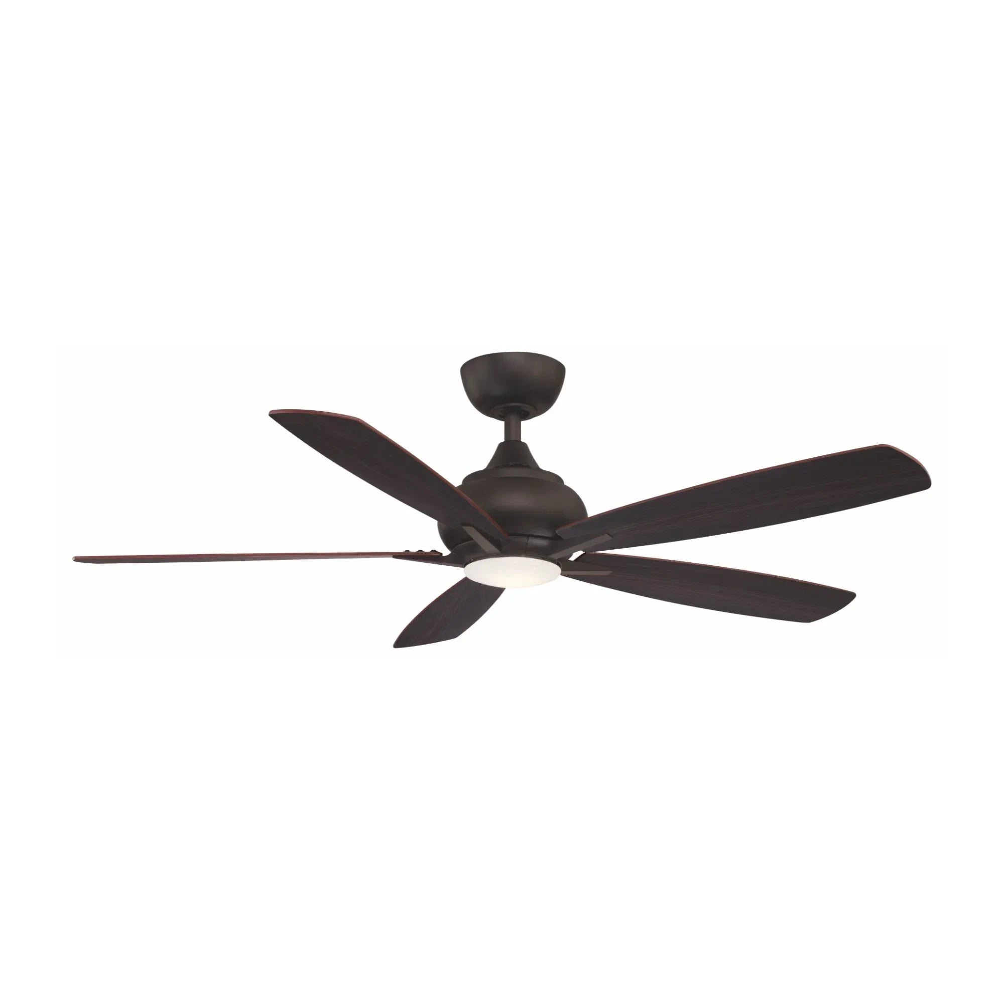 Doren 52" Dark Bronze LED Ceiling Fan with Remote