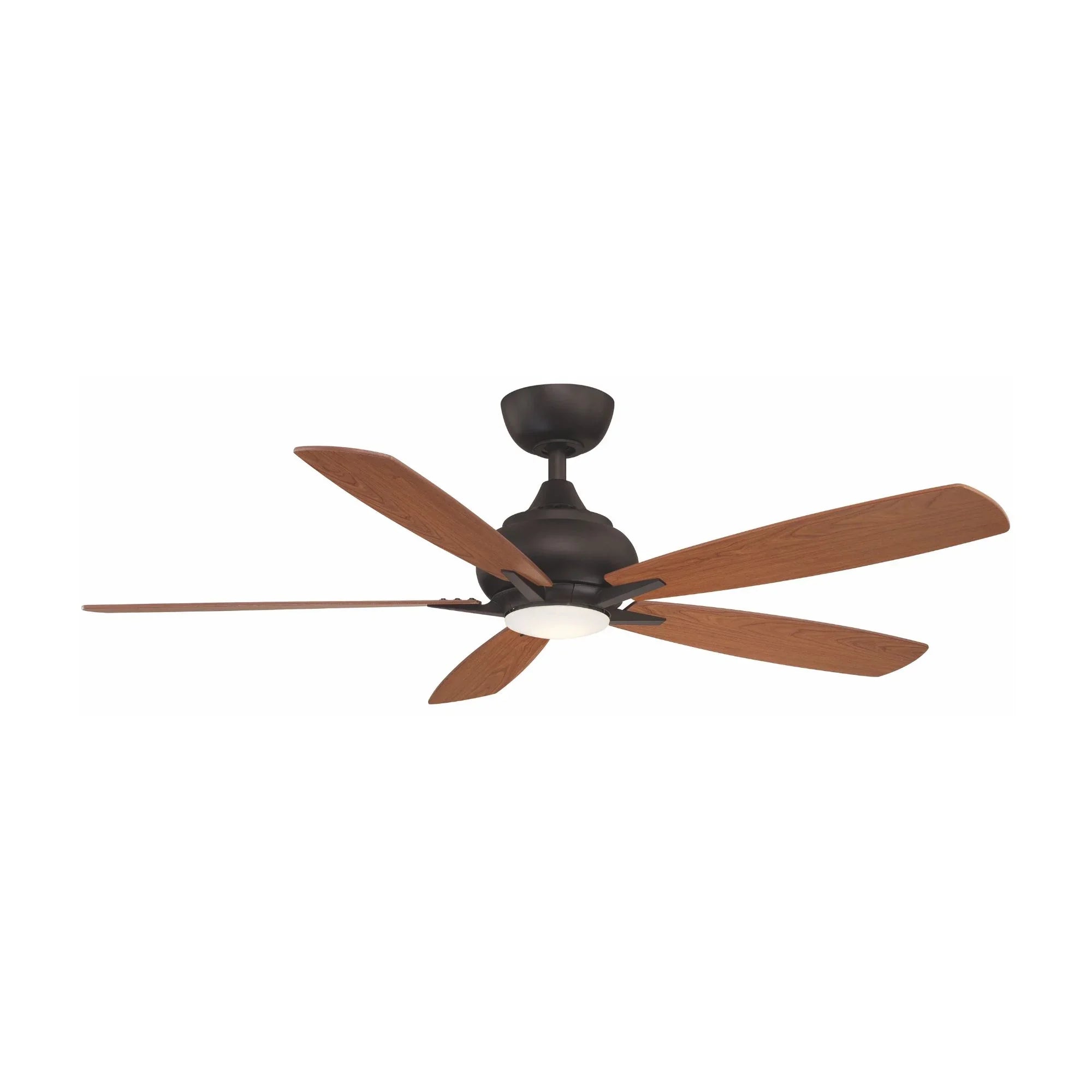 Doren 52" Dark Bronze LED Ceiling Fan with Remote