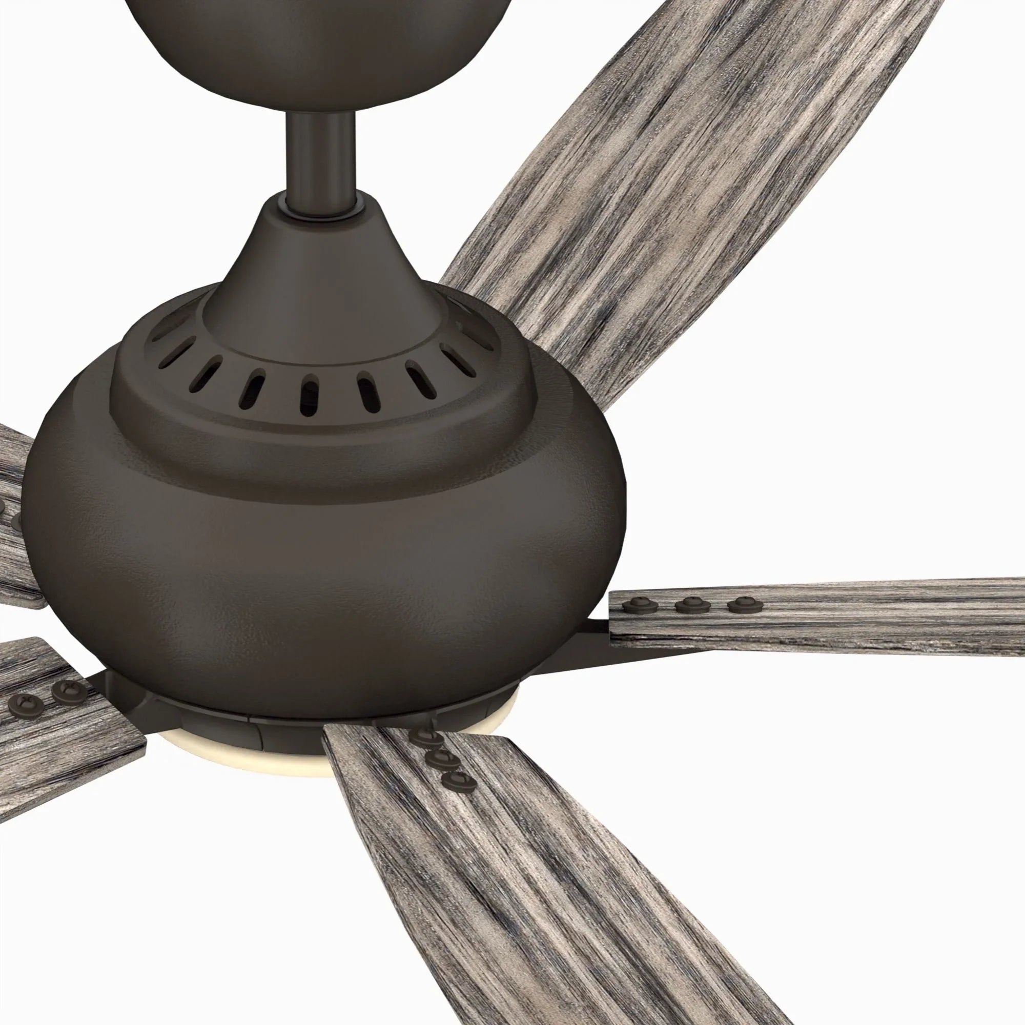Doren 52" Matte Greige LED Ceiling Fan with Remote