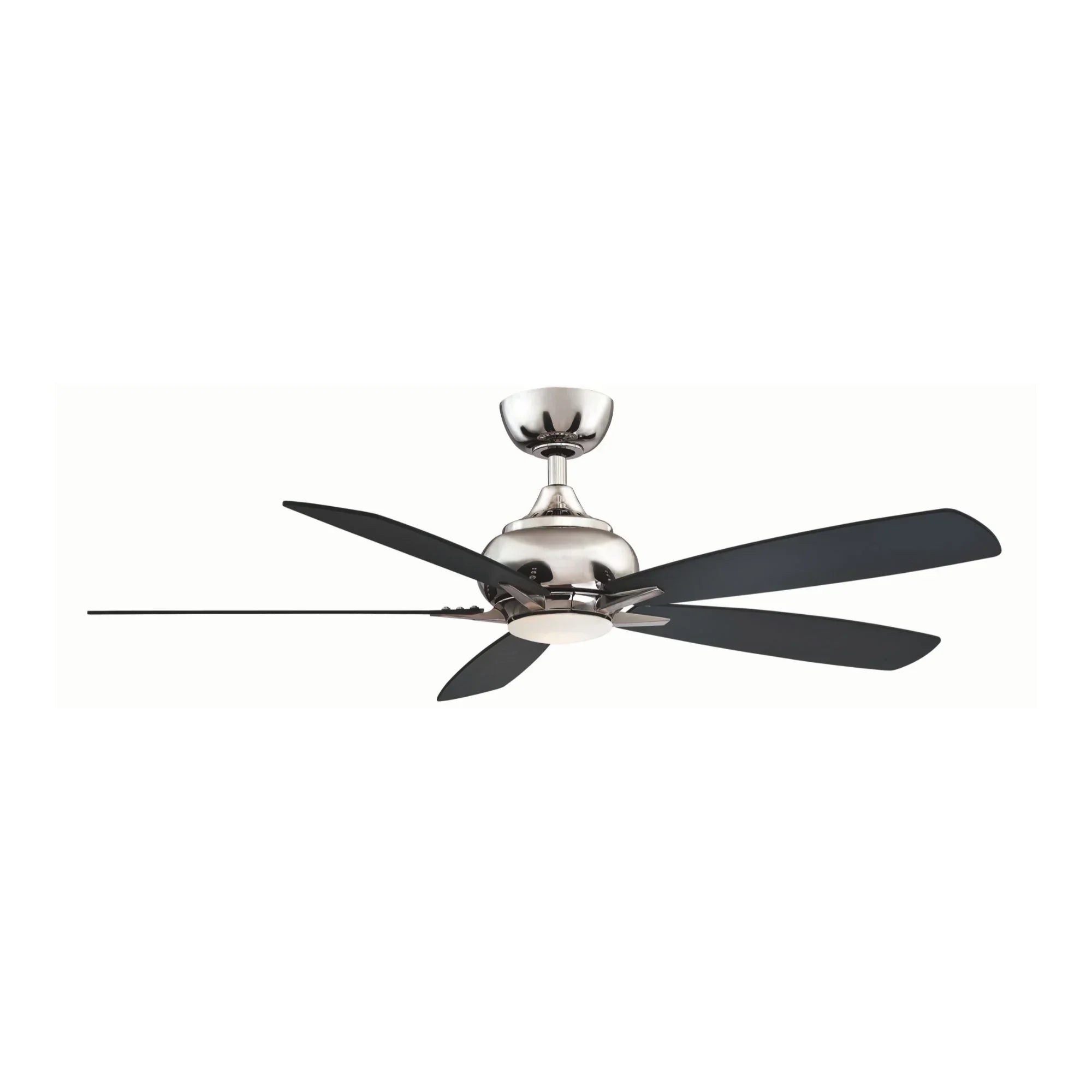 Doren 52" Polished Nickel LED Ceiling Fan with Remote