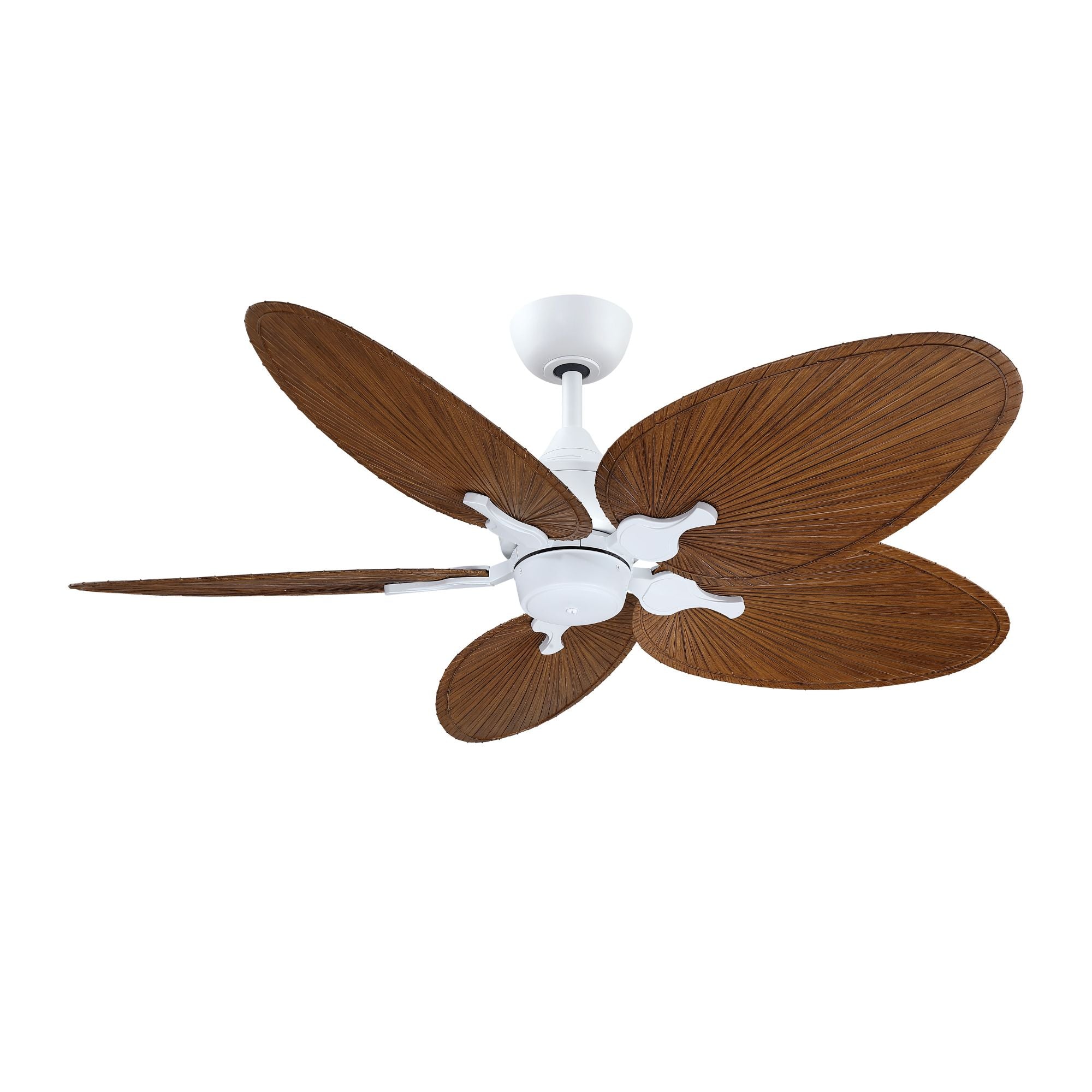 Islander DC 52" Matte White Ceiling Fan Motor, Blades Sold Separately