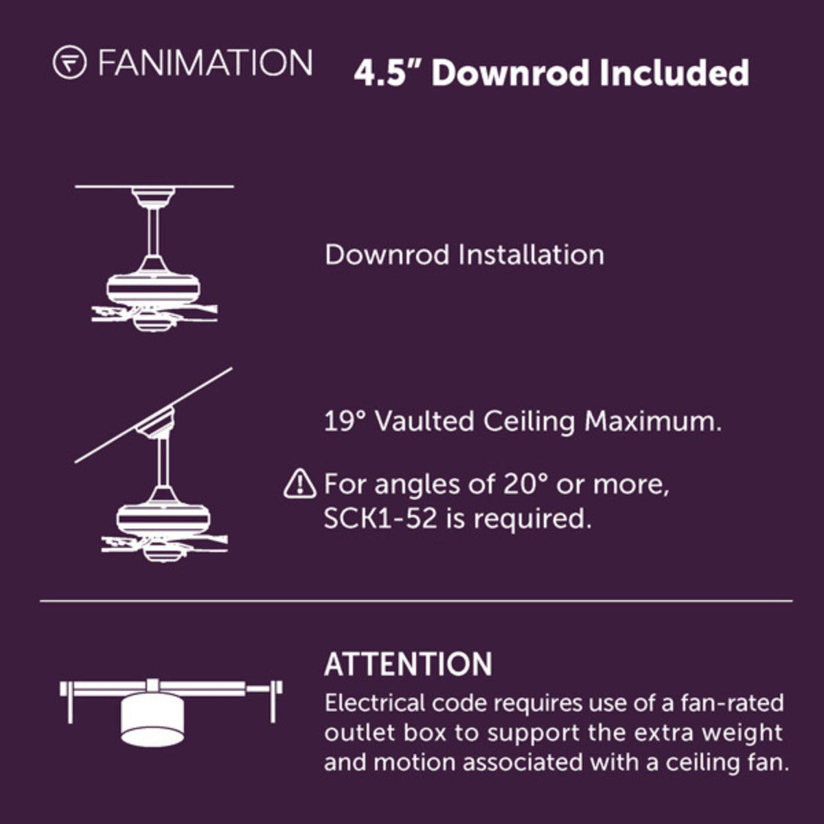 Klear 56" Black Outdoor CCT LED Smart Ceiling Fan with Remote