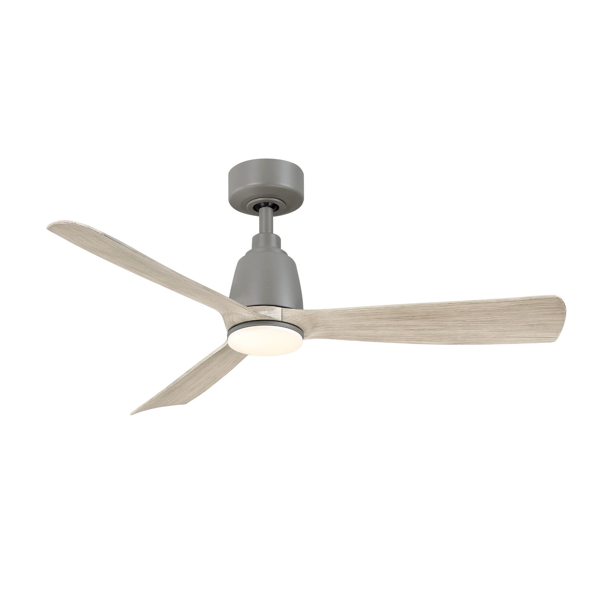 Kute 44" Antique Graphite Modern Ceiling Fan with Remote