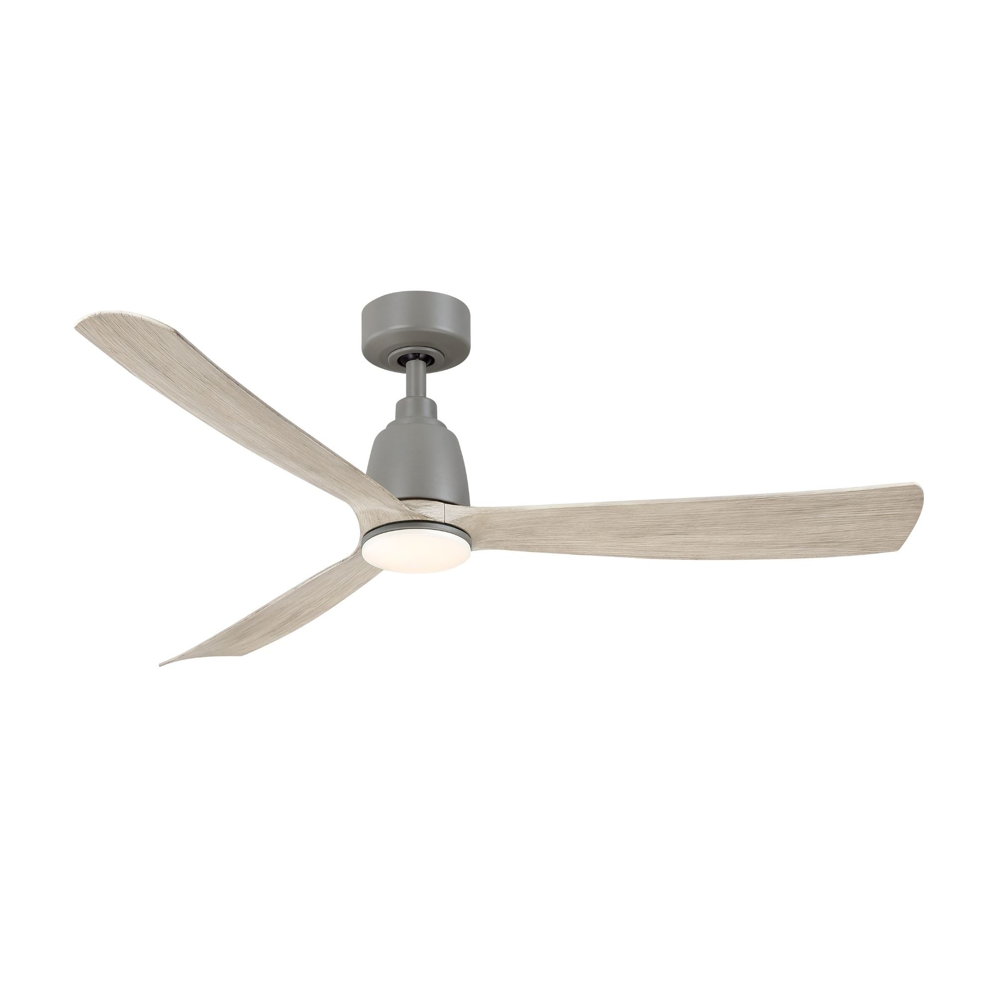 Kute 52" Antique Graphite Modern Ceiling Fan with Remote