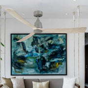 Kute 60" Antique Graphite Modern Ceiling Fan with Remote - Bees Lighting