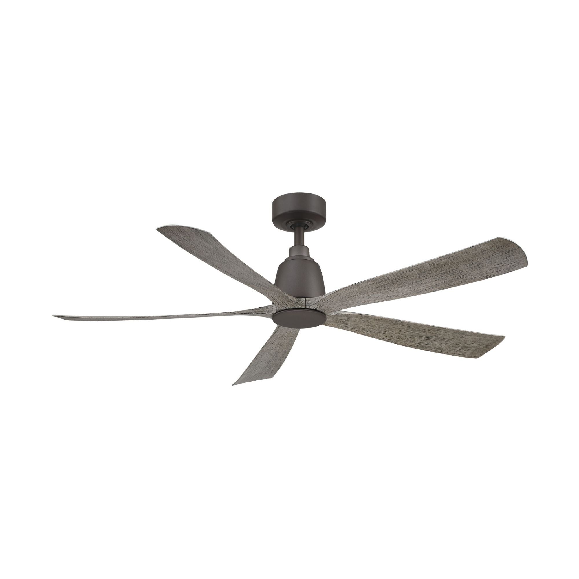 Kute 52" 5 Blades Matte Greige Modern Ceiling Fan with Remote