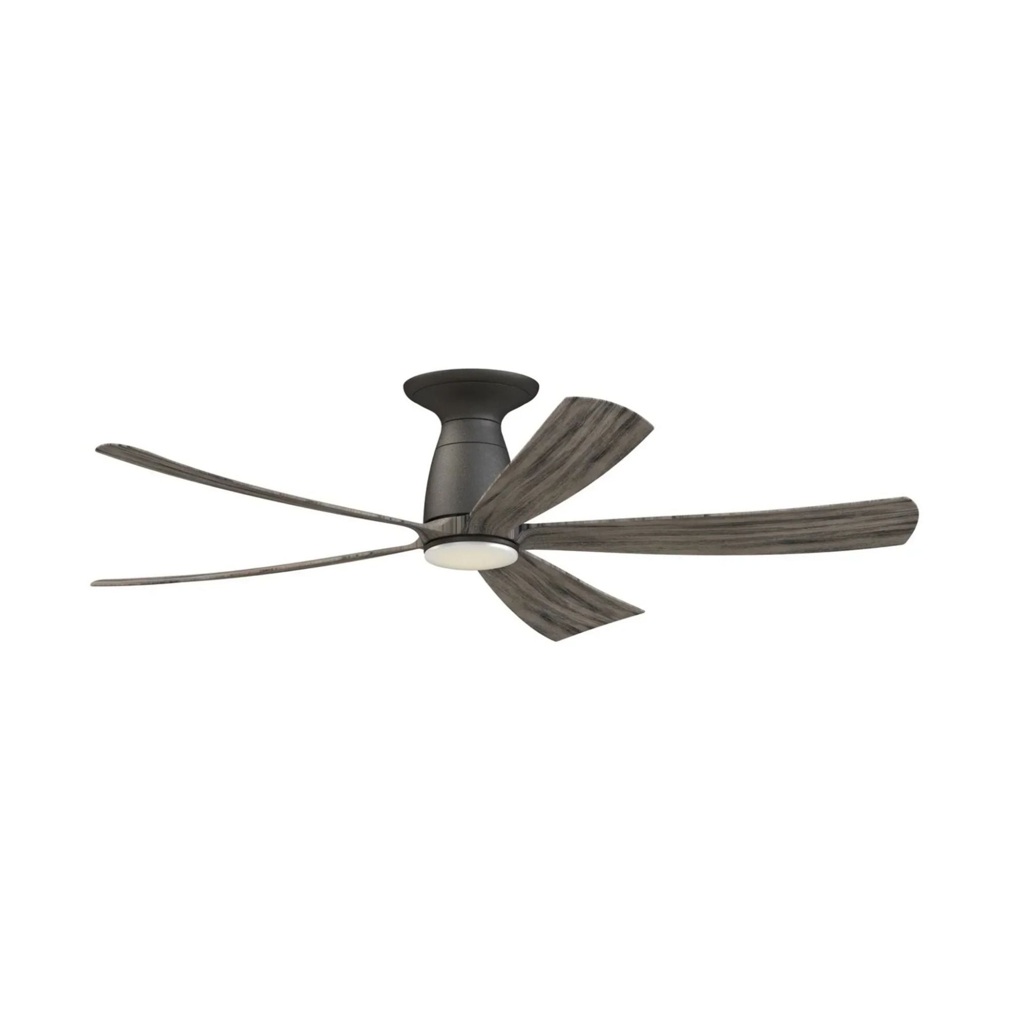 Kute 52" 5 Blades Matte Greige Modern Ceiling Fan with Remote