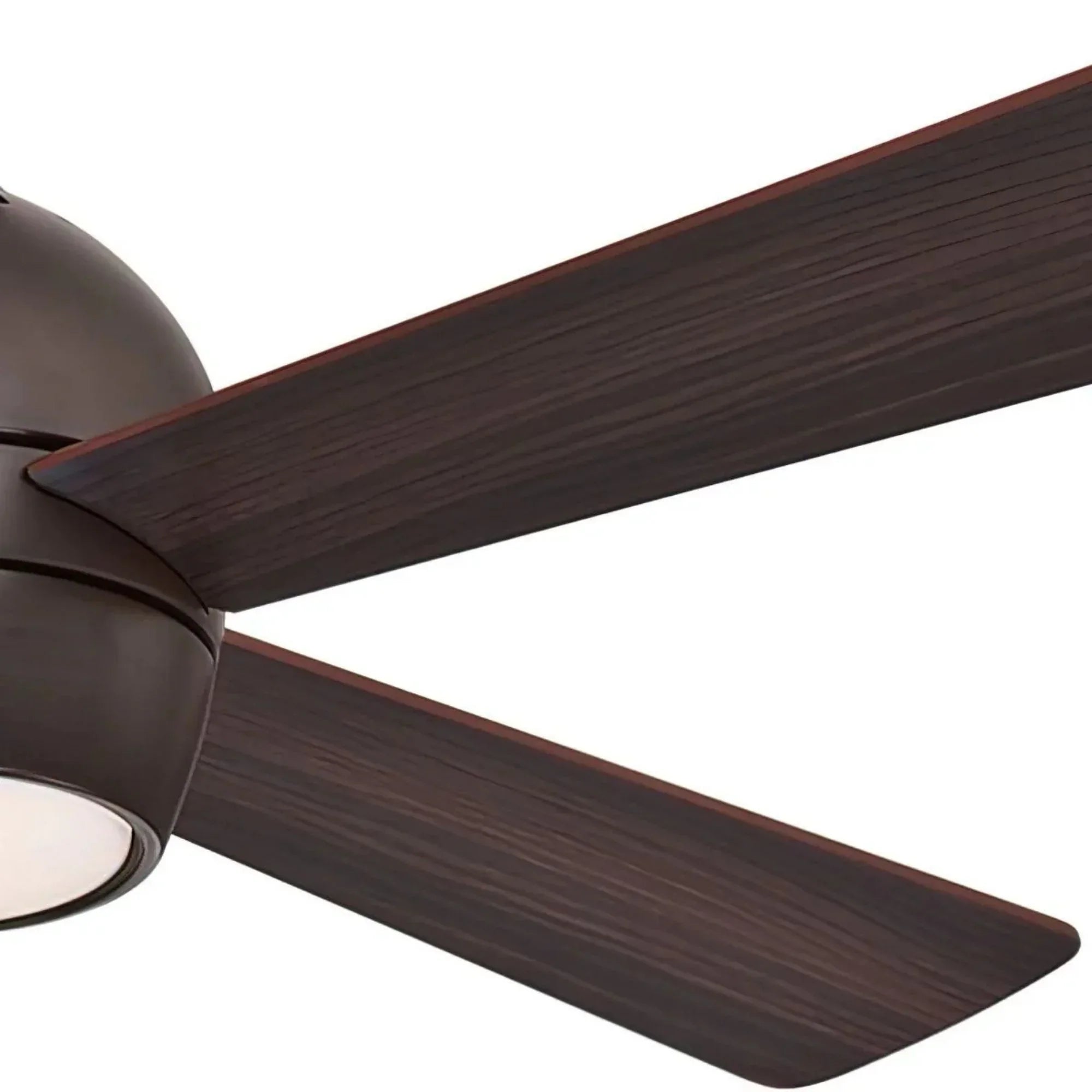 Kwad 44" Dark Bronze Modern LED Ceiling Fan with Remote