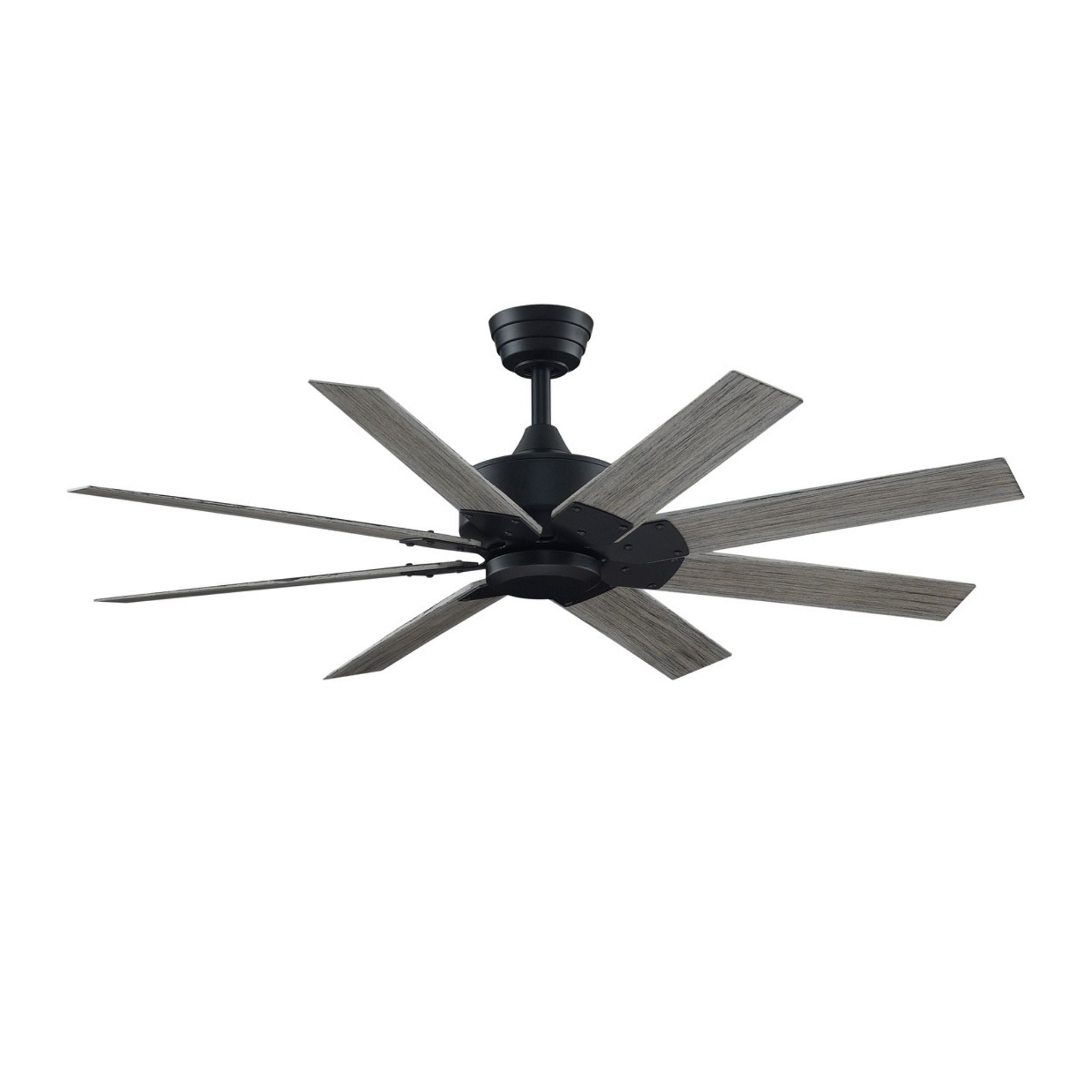 Levon Custom Black Ceiling Fan Motor, Blades Sold Separately