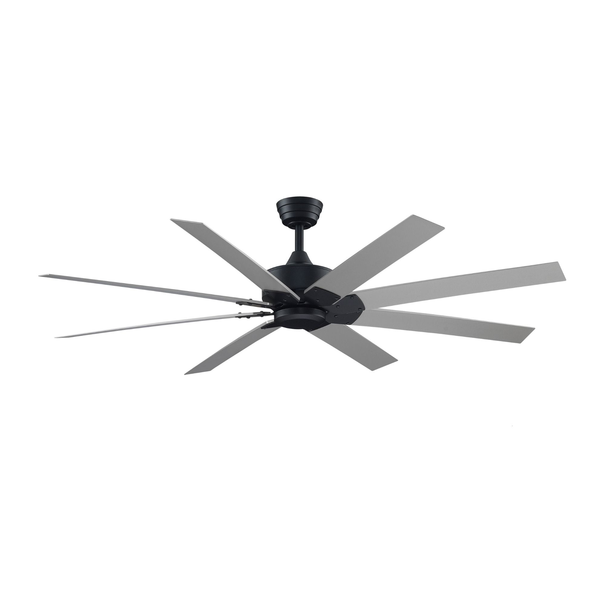 Levon Custom Black Ceiling Fan Motor, Blades Sold Separately