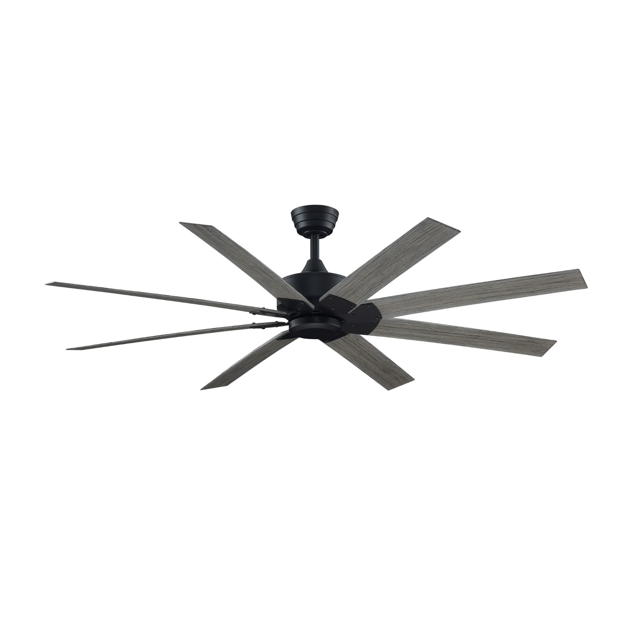 Levon Custom Black Ceiling Fan Motor, Blades Sold Separately