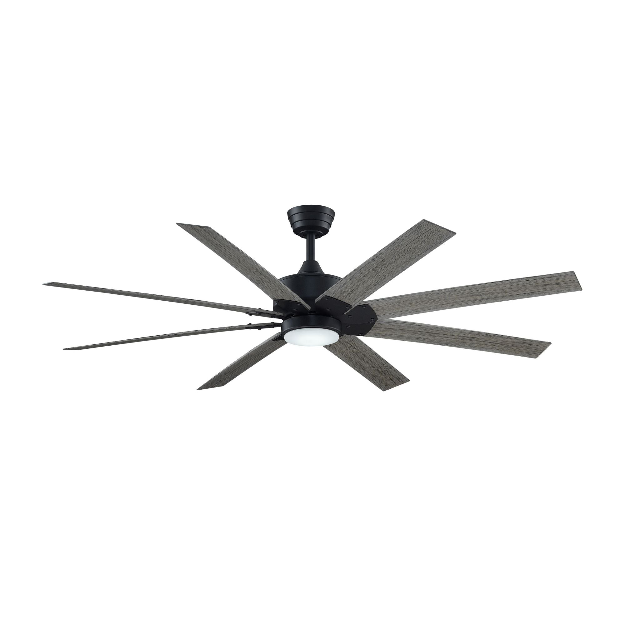 Levon Custom Black Ceiling Fan Motor, Blades Sold Separately