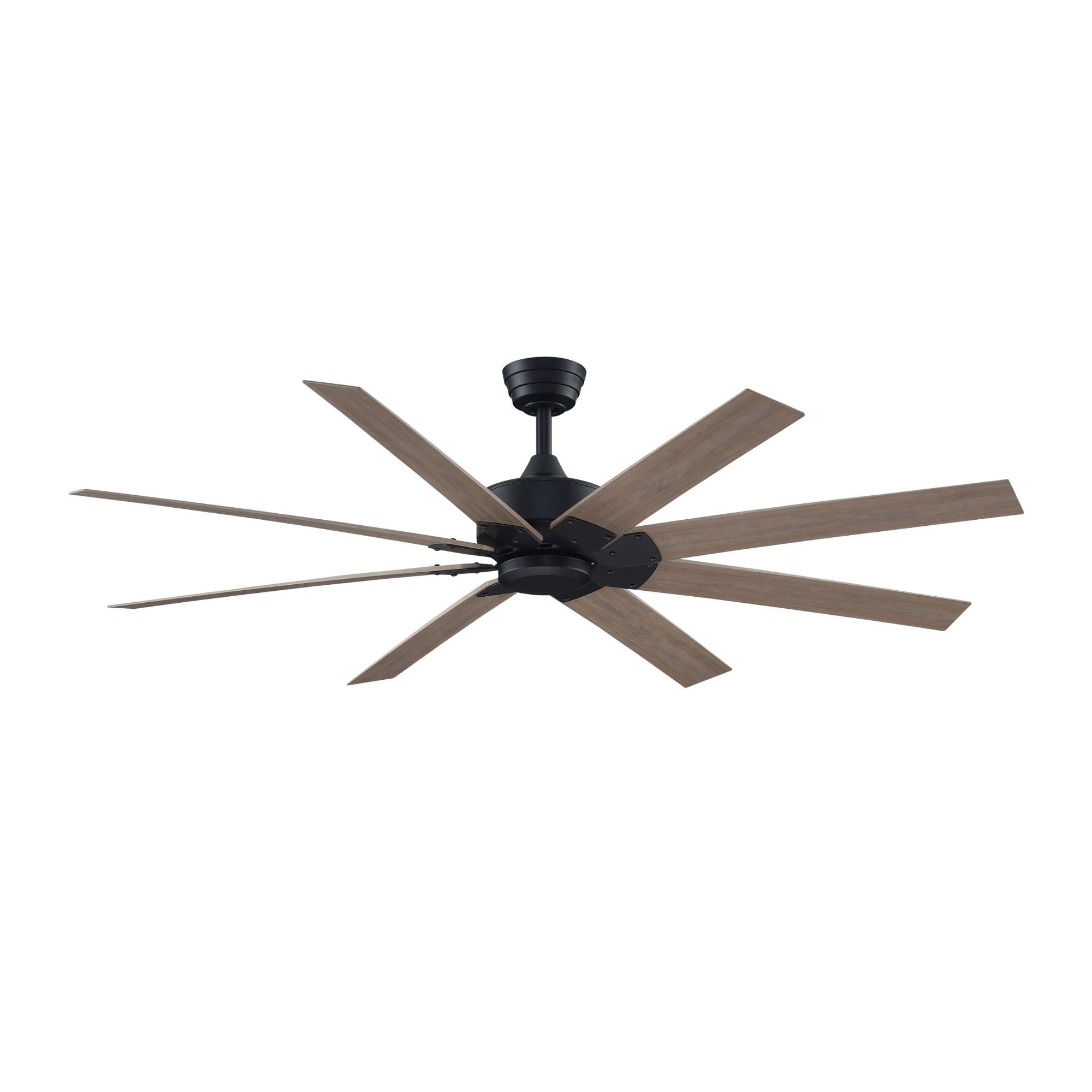 Levon Custom Black Ceiling Fan Motor, Blades Sold Separately