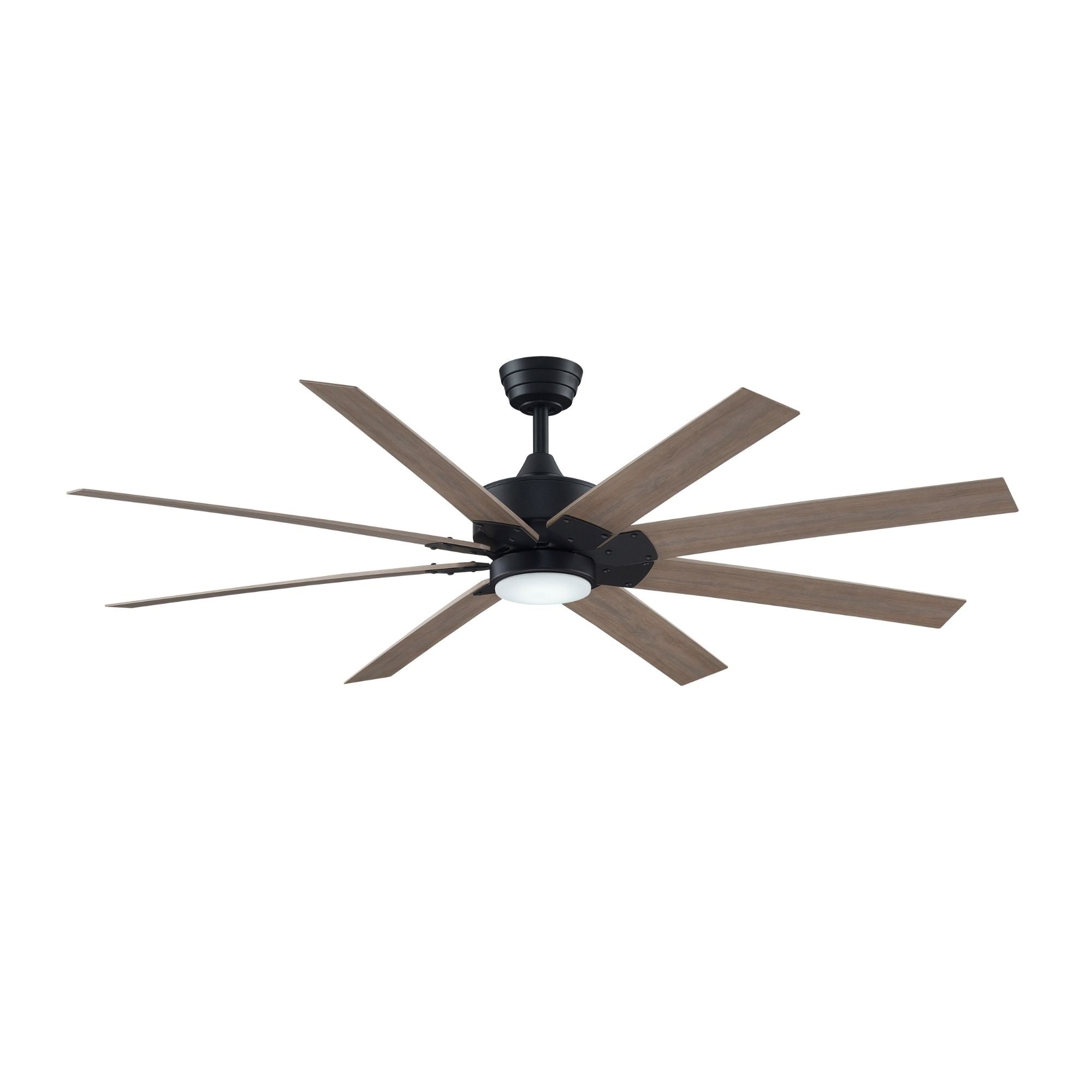 Levon Custom Black Ceiling Fan Motor, Blades Sold Separately