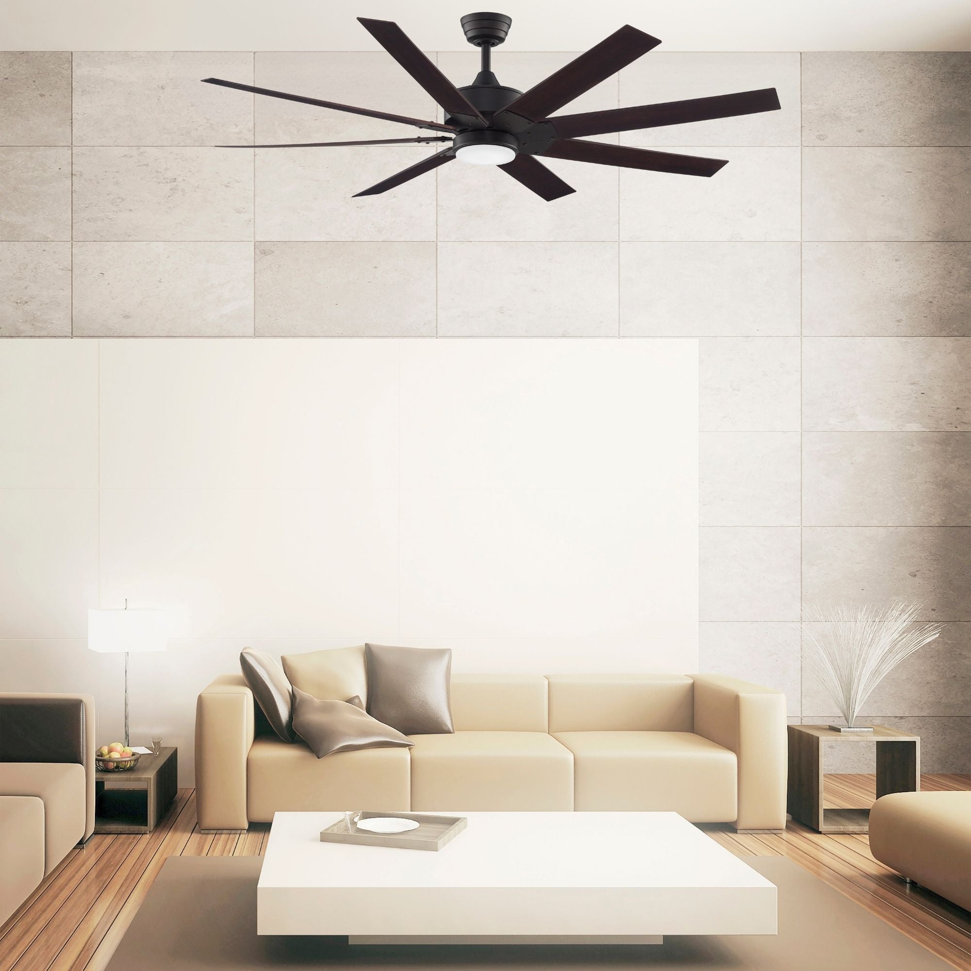 Levon Custom Dark Bronze Ceiling Fan Motor, Blades Sold Separately