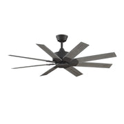 Levon Custom Matte Greige Ceiling Fan Motor, Blades Sold Separately
