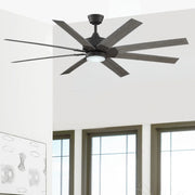 Levon Custom Matte Greige Ceiling Fan Motor, Blades Sold Separately - Bees Lighting
