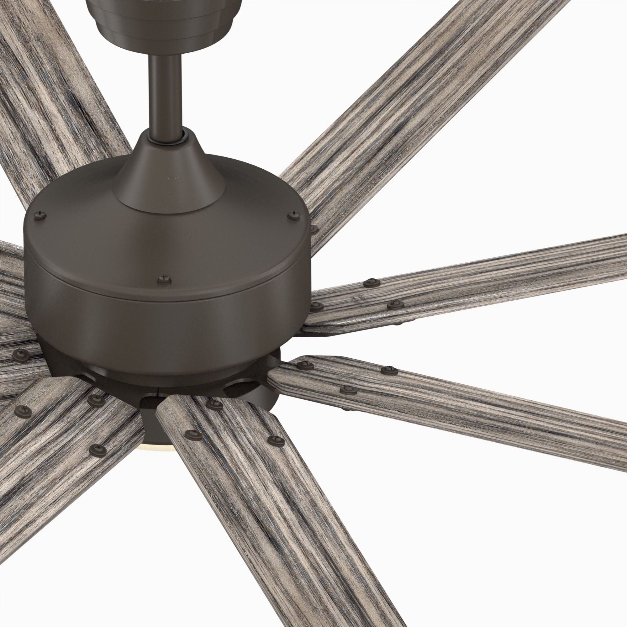 Levon Custom Matte Greige Ceiling Fan Motor, Blades Sold Separately