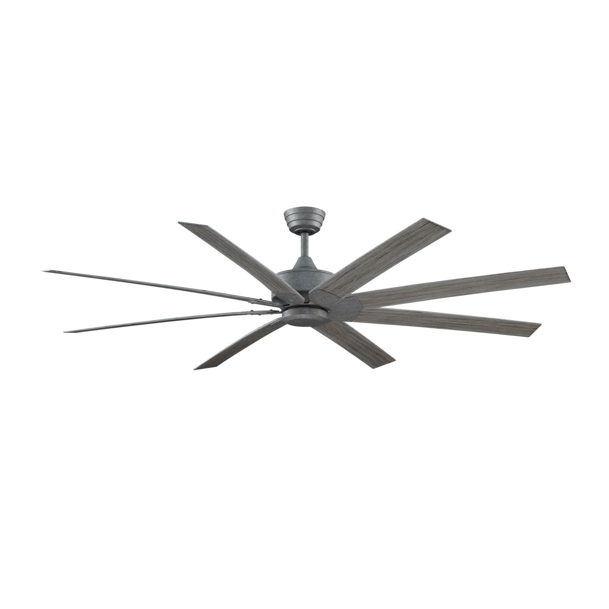 Levon Custom Galvanized Ceiling Fan Motor, Blades Sold Separately