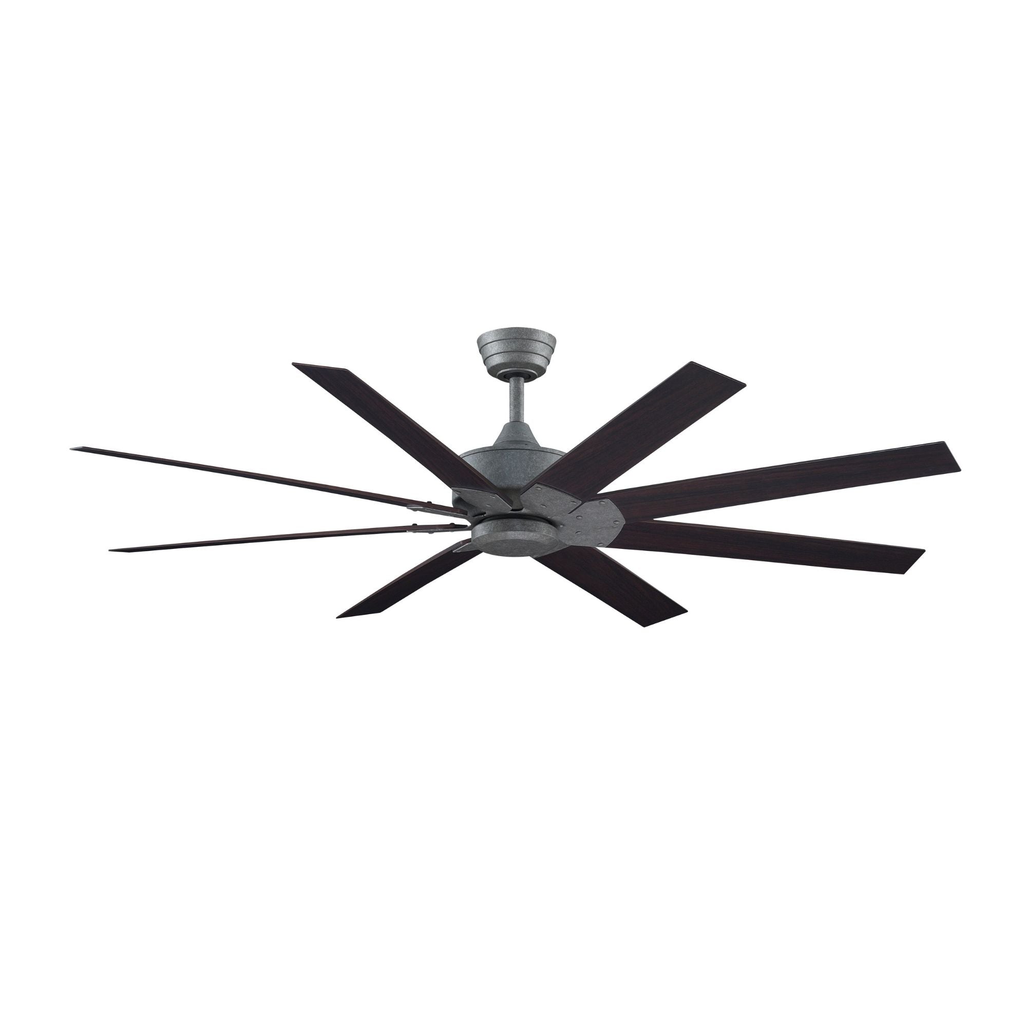 Levon Custom Galvanized Ceiling Fan Motor, Blades Sold Separately