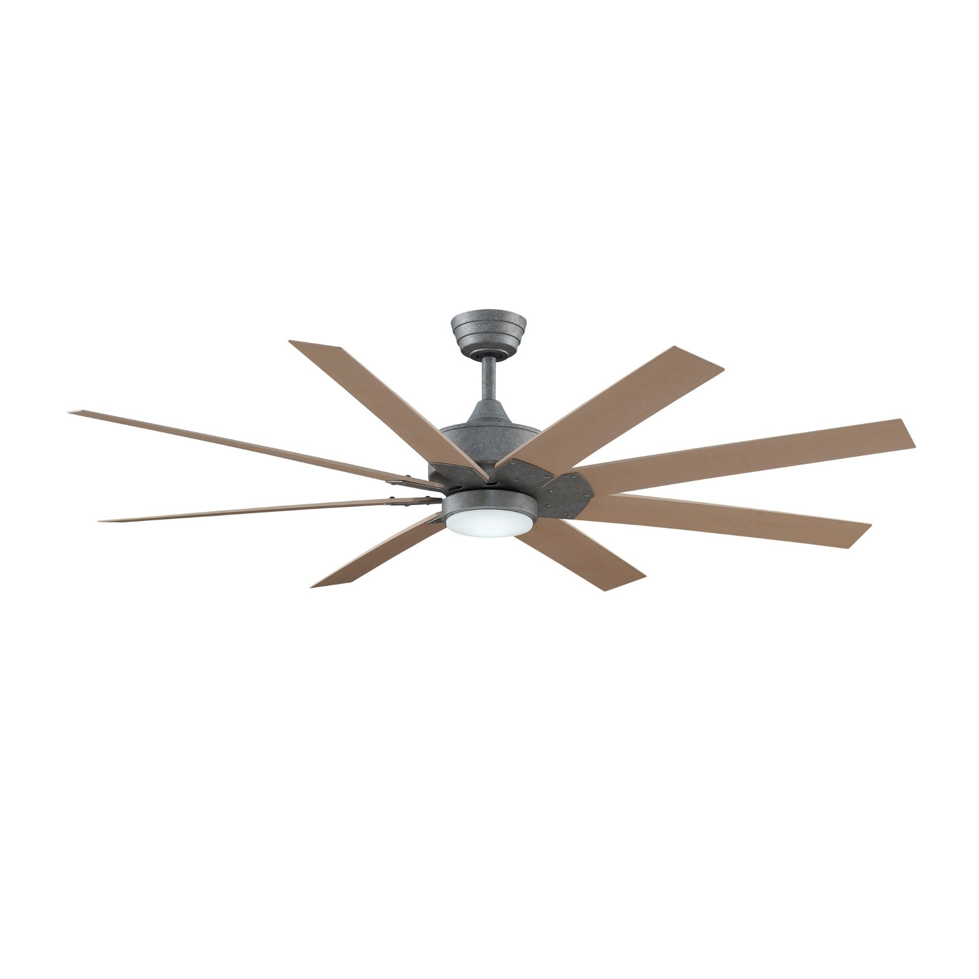 Levon Custom Galvanized Ceiling Fan Motor, Blades Sold Separately
