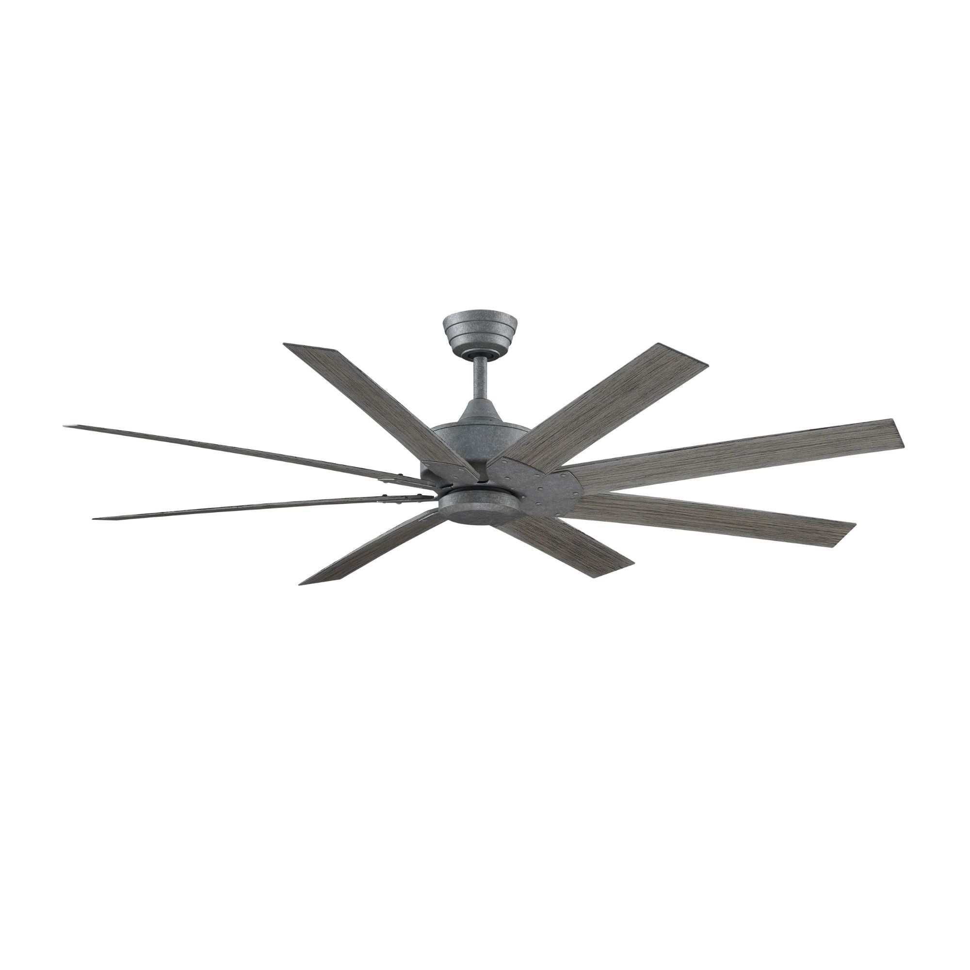 Levon Custom Galvanized Ceiling Fan Motor, Blades Sold Separately