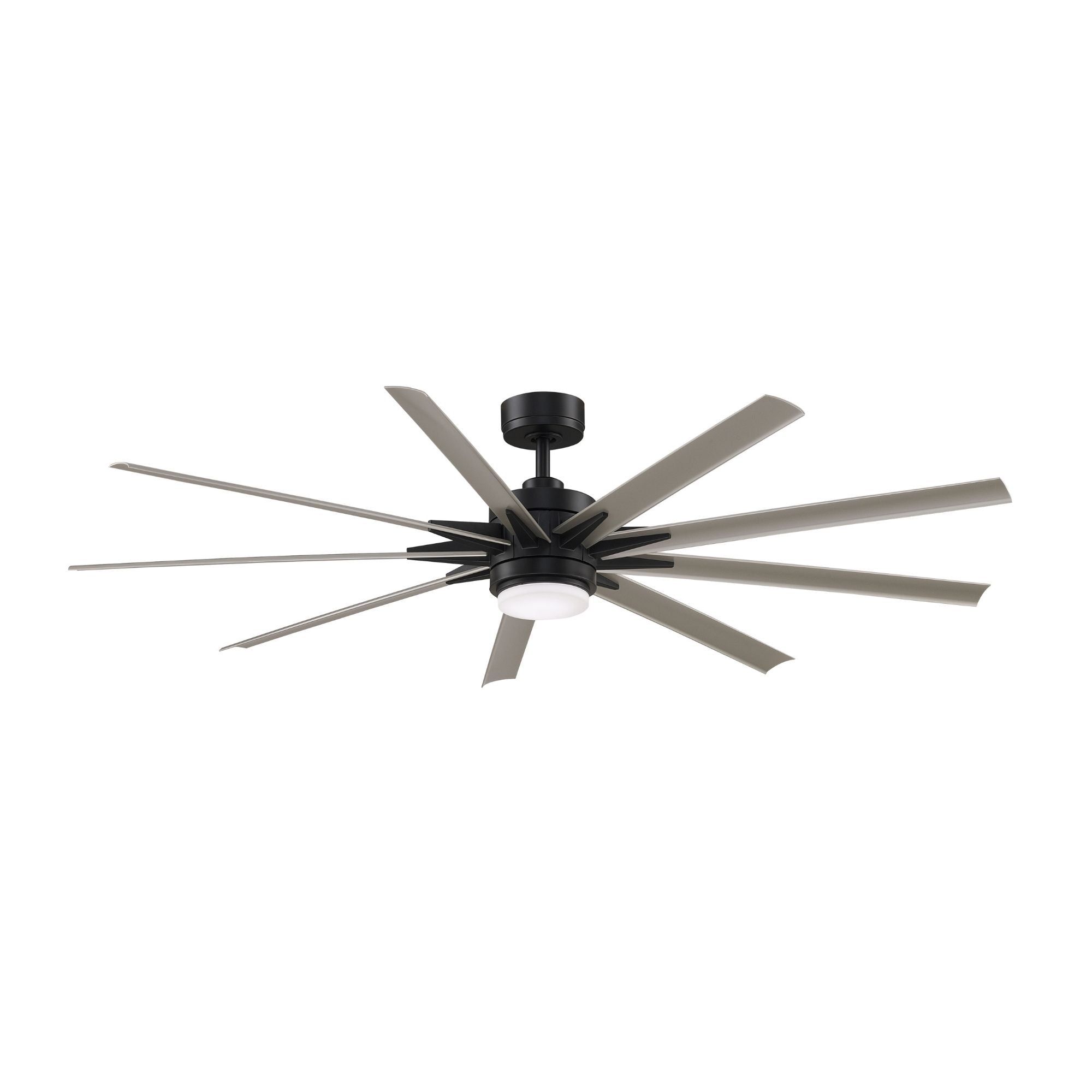 Odyn Custom Black Ceiling Fan Motor & Light, Blades Sold Separately
