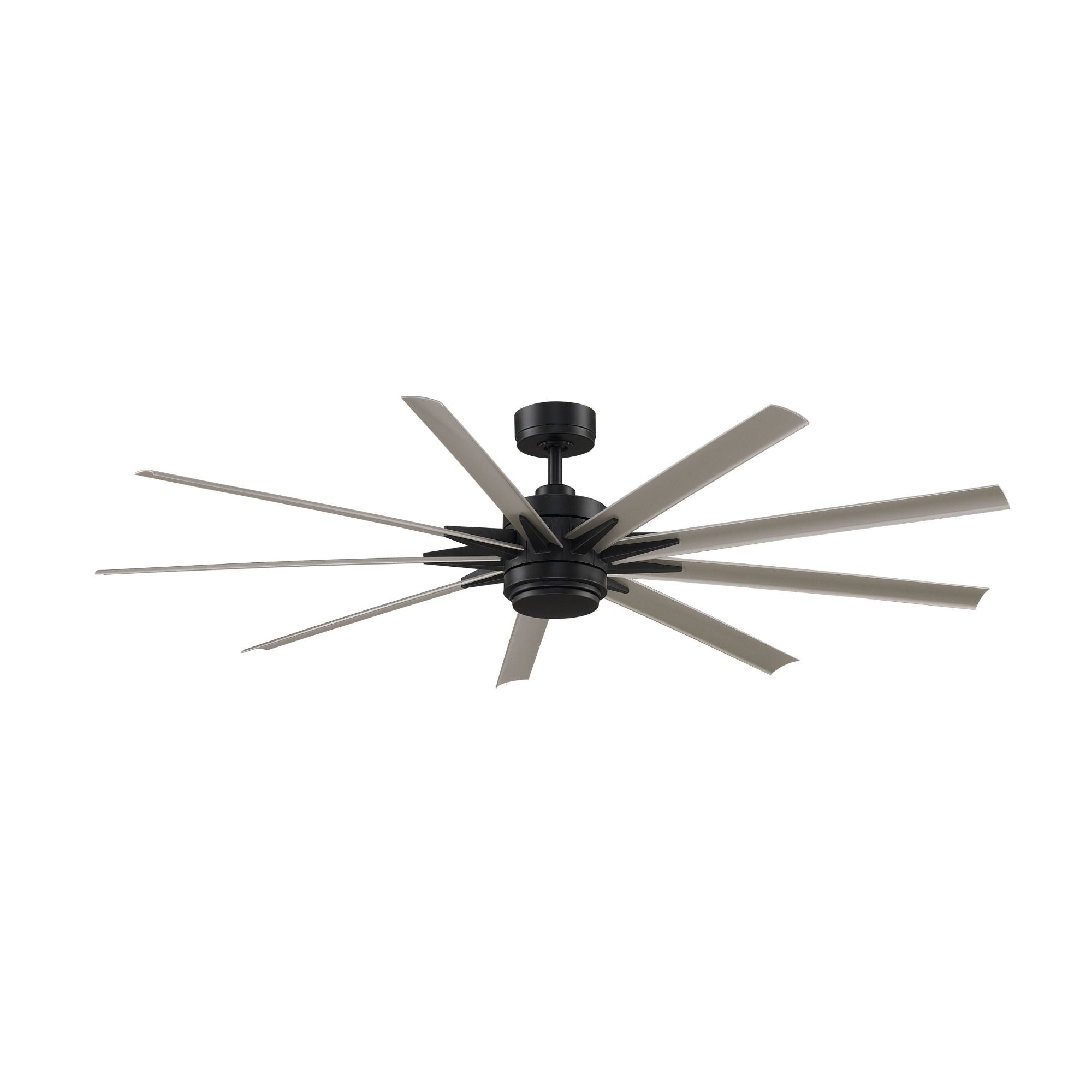 Odyn Custom Black Ceiling Fan Motor & Light, Blades Sold Separately