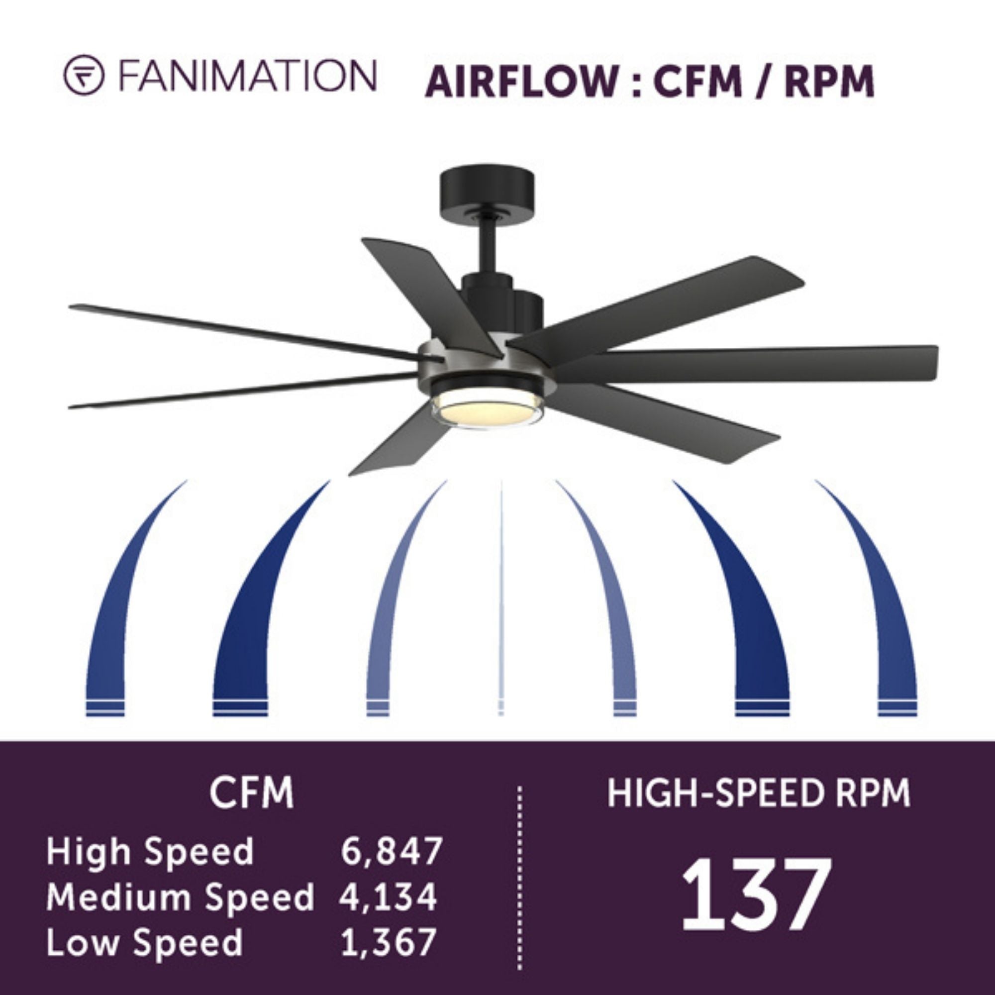 Pendry 56" Black and Brushed Nickel Damp Rated Ceiling Fan with Remote