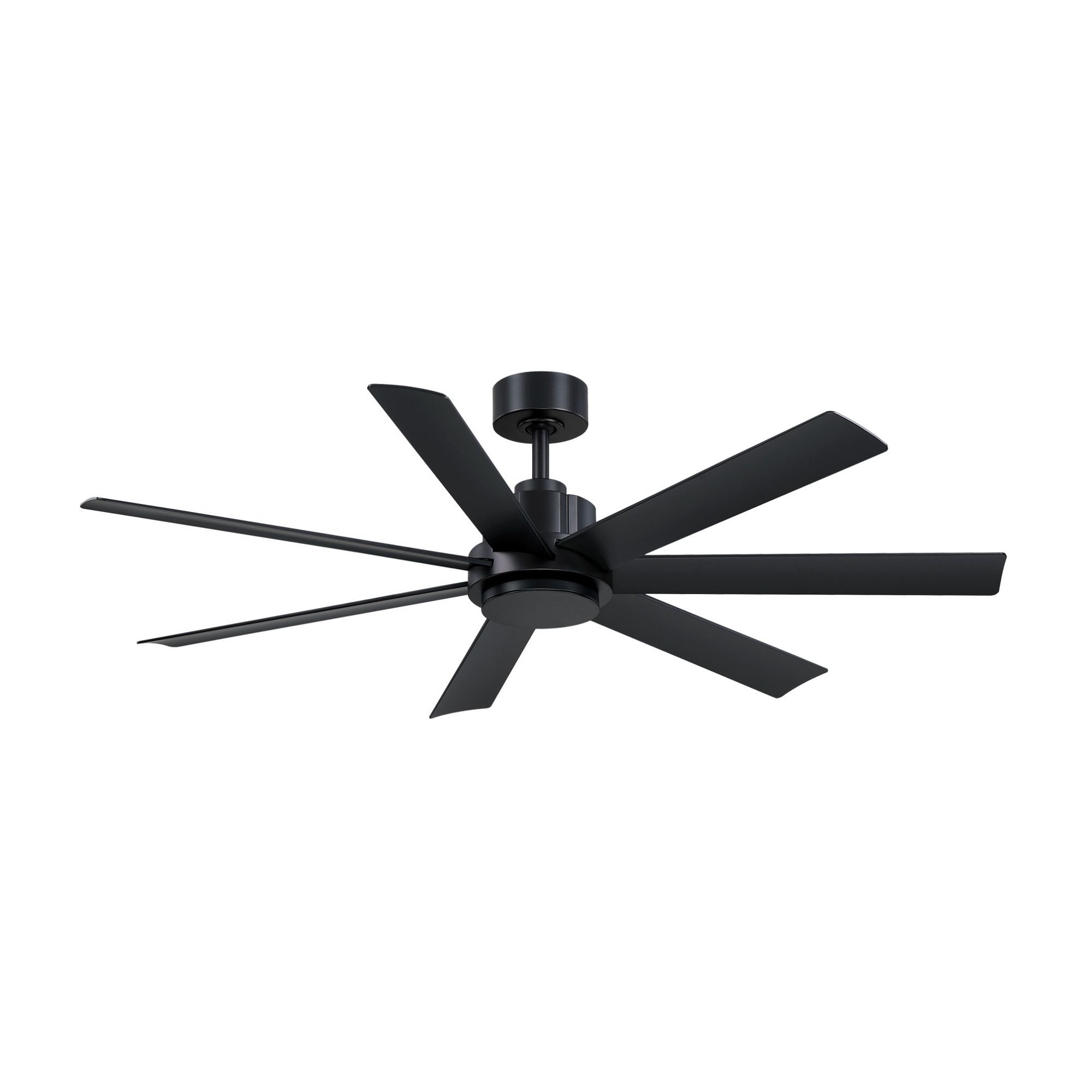 Pendry 56" Black Wet Rated Ceiling Fan with Remote