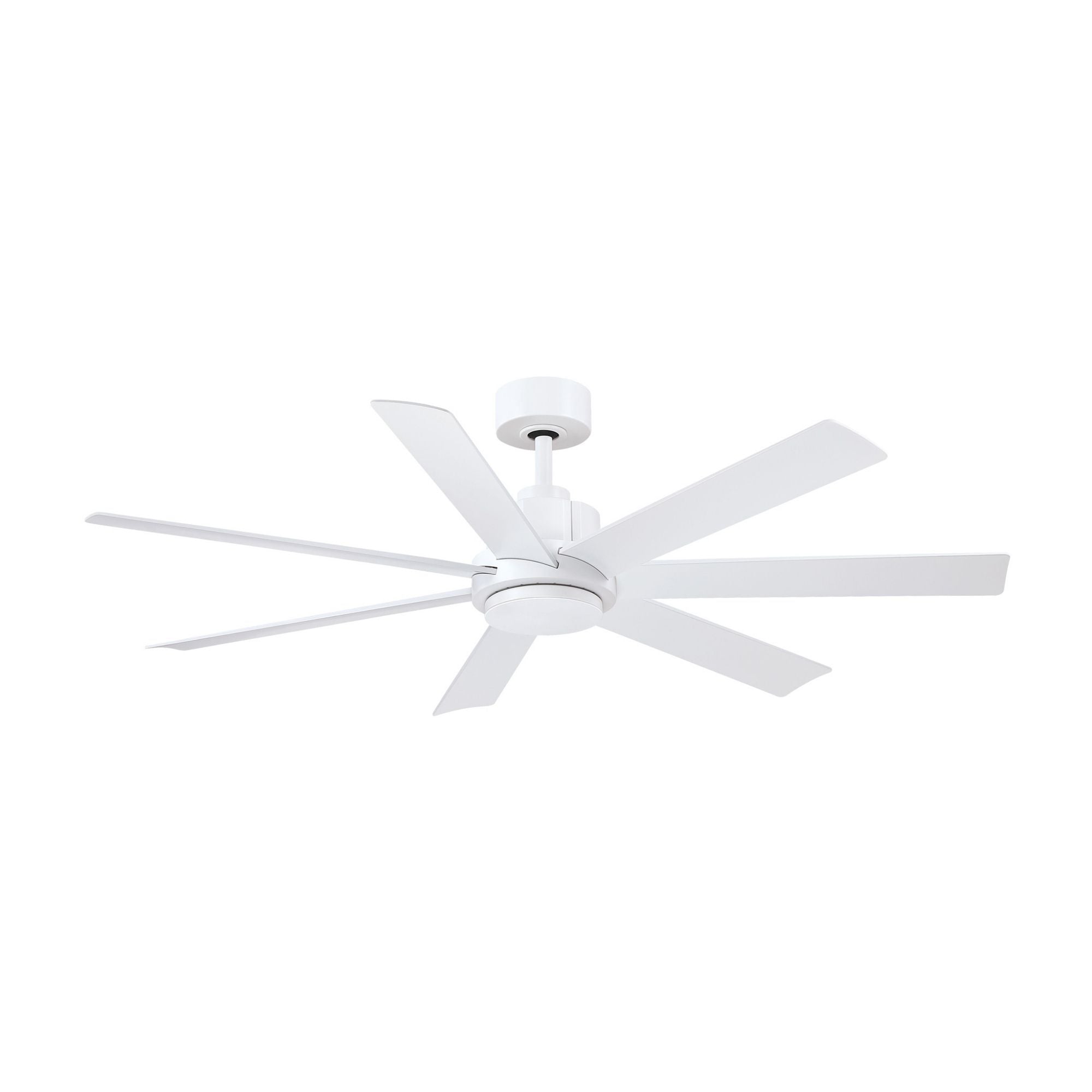 Pendry 56" Matte White Wet Rated Ceiling Fan with Remote