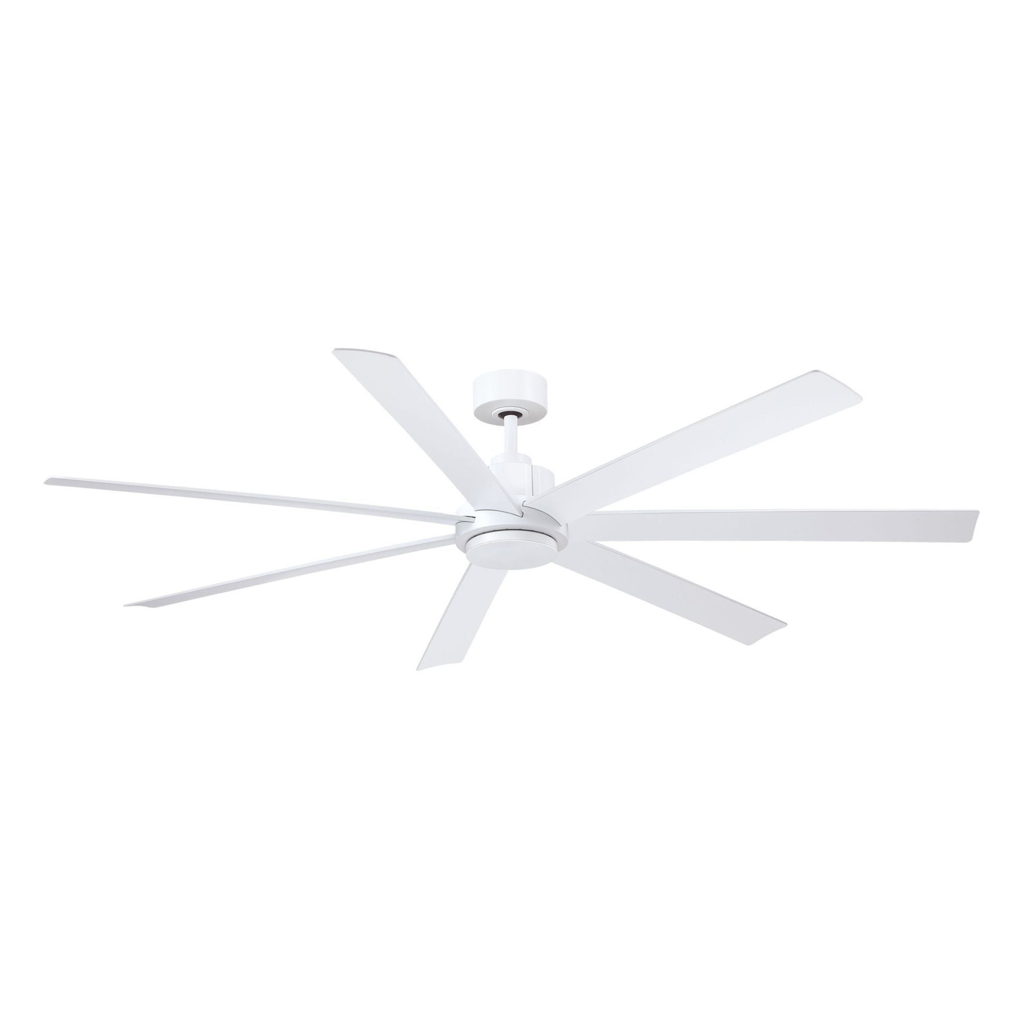 Pendry 72" Matte White Wet Rated Ceiling Fan with Remote