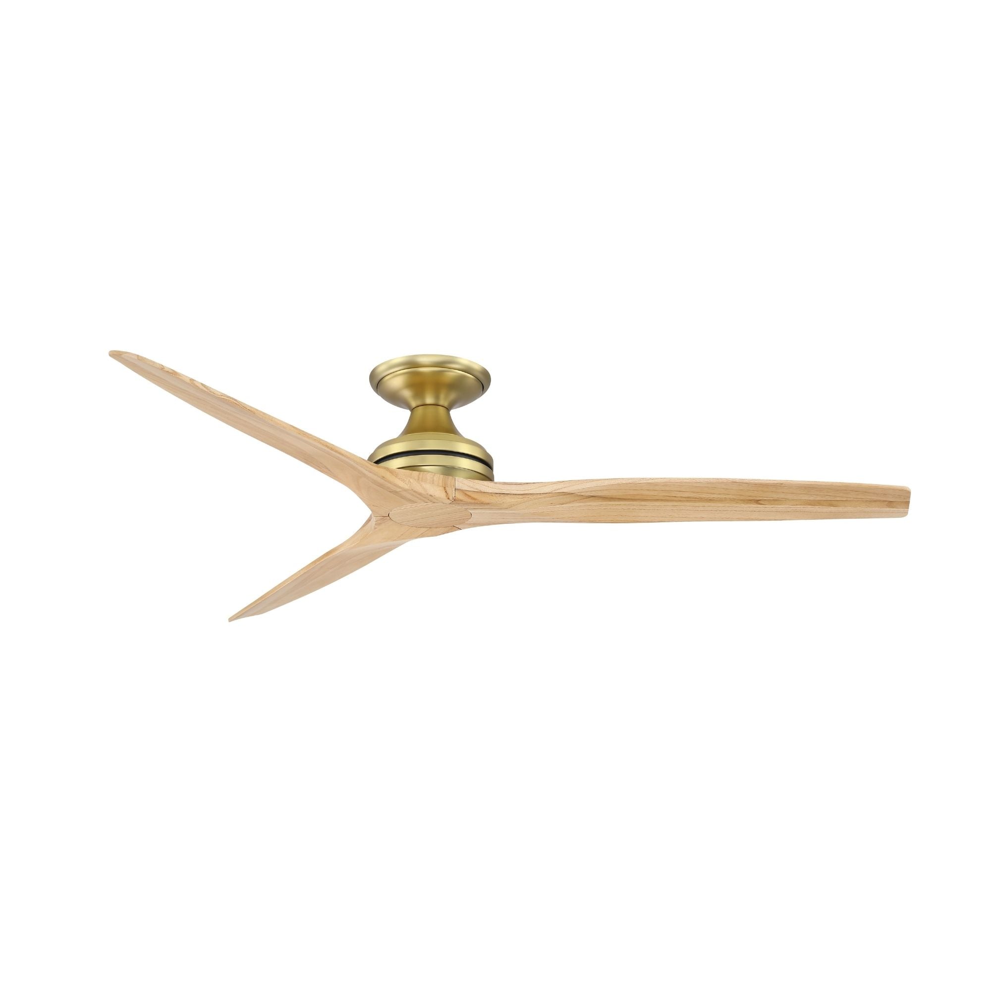 Spitfire Close to Ceiling Kit, Brushed Satin Brass Finish