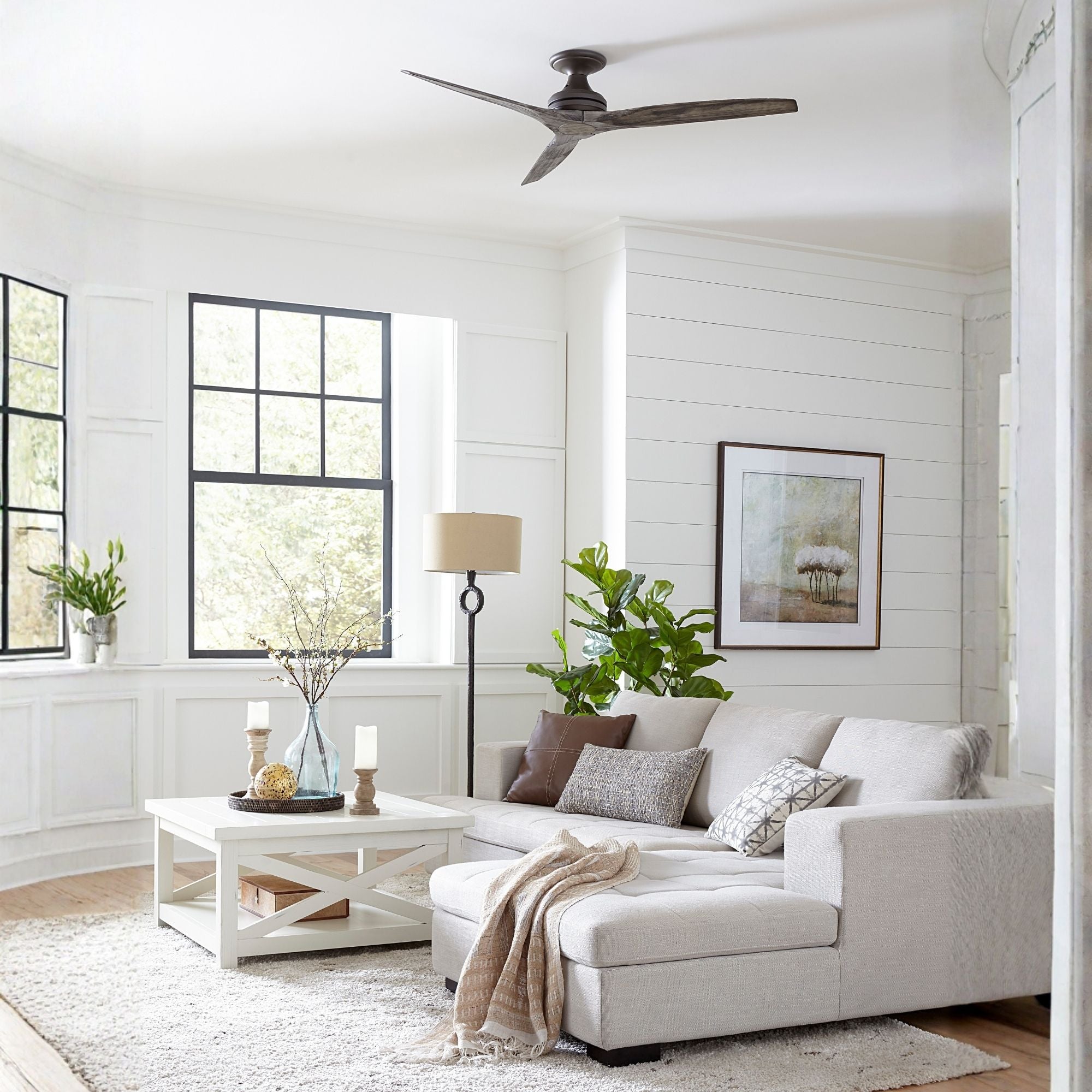 Spitfire Close to Ceiling Kit, Matte Greige Finish