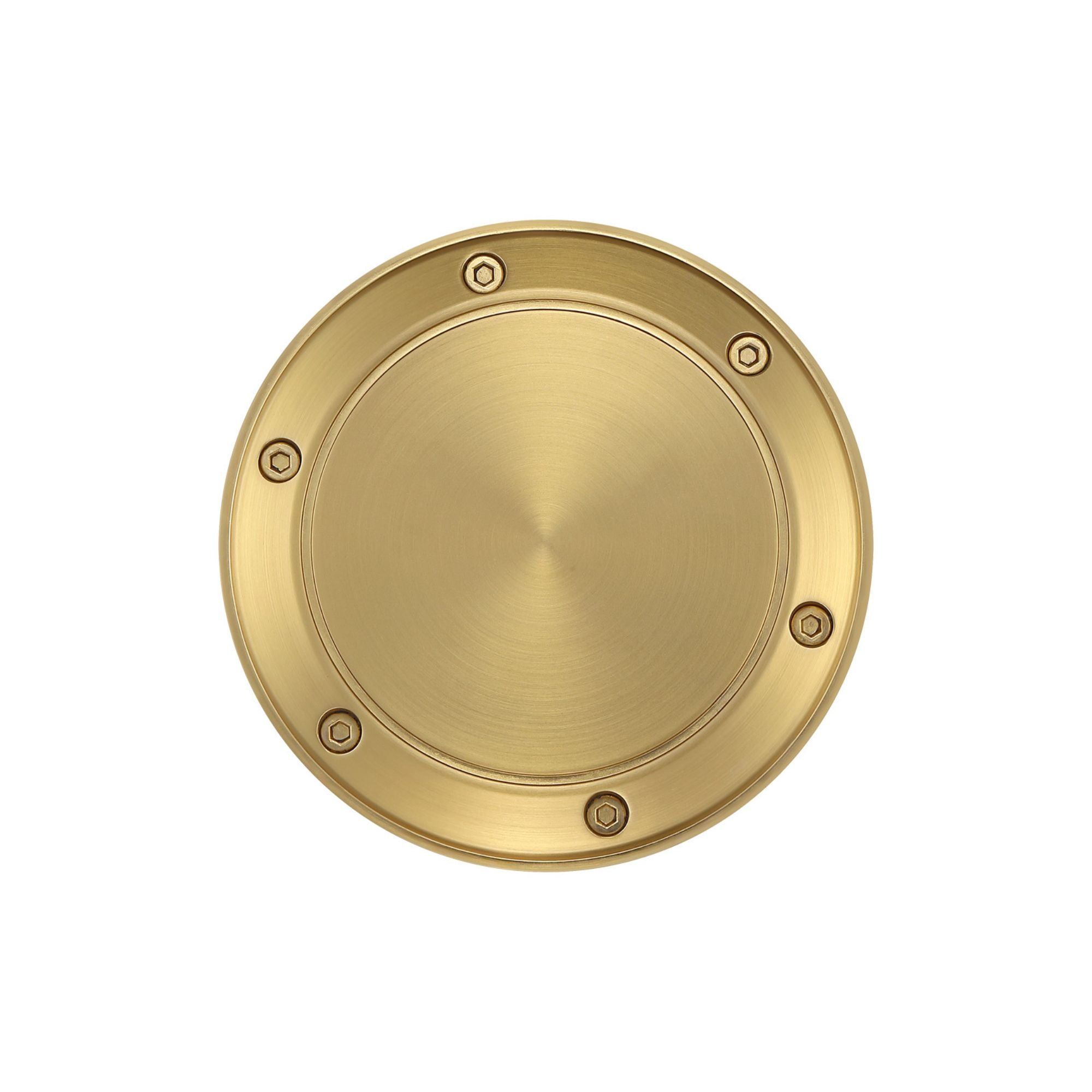 Spitfire Decorative Cap, Brushed Satin Brass Finish