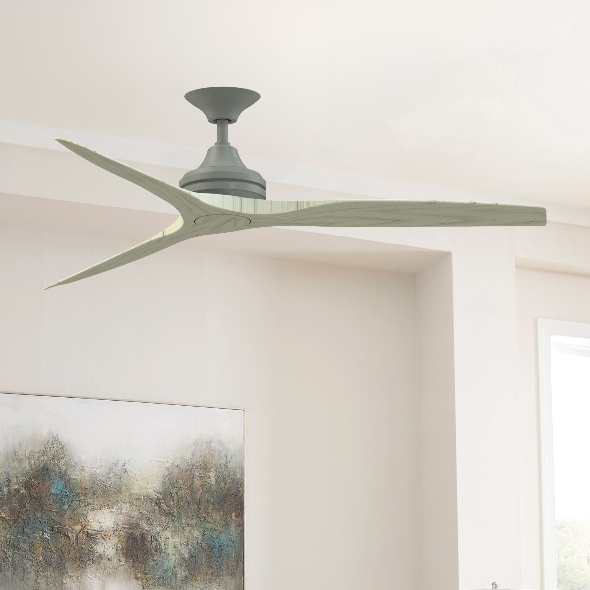 Spitfire Antique Graphite 60" Ceiling Fan Motor, Blades Sold Separately