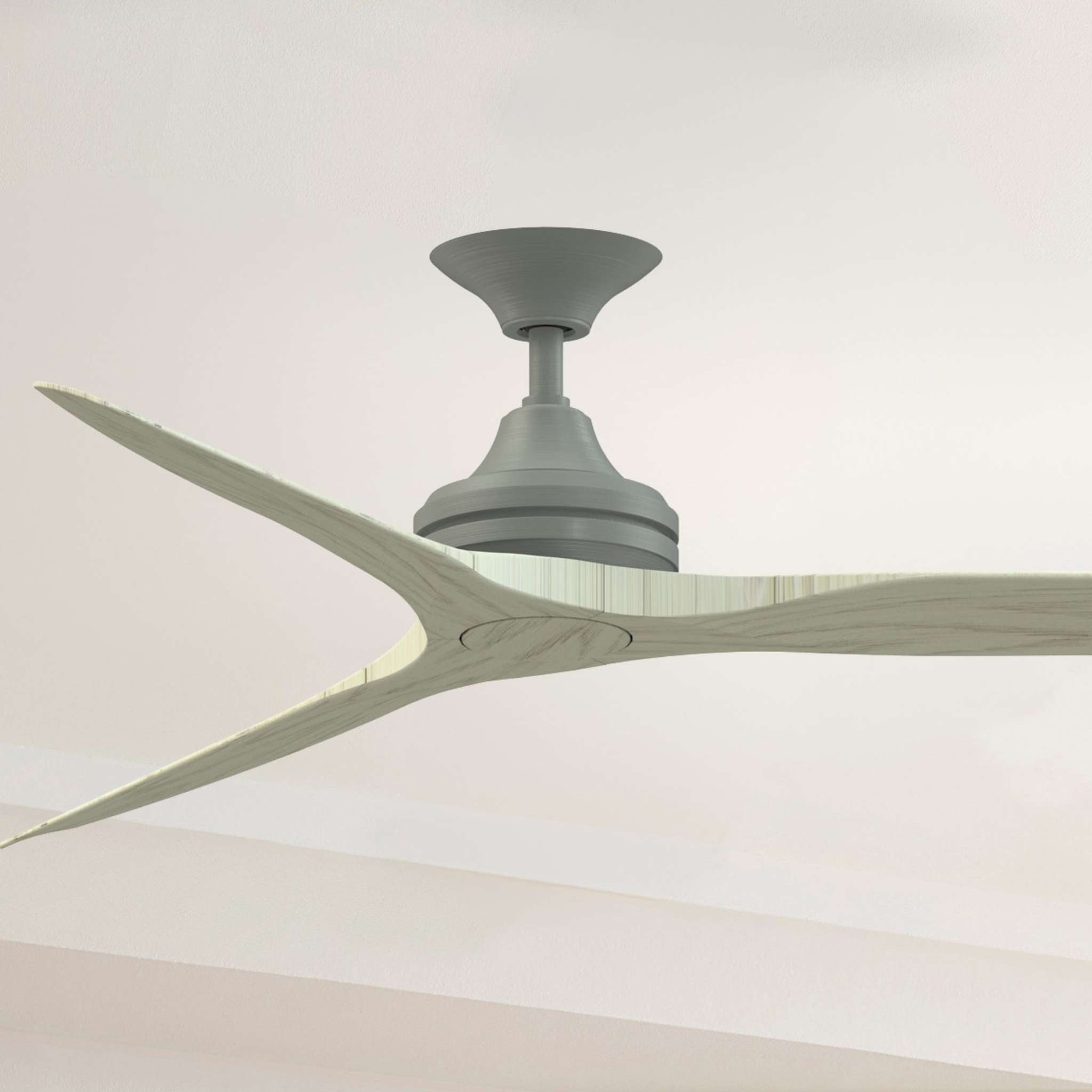 Fanimation Spitfire 60 in AC Ceiling Fan Motor Antique Graphite - Blades Sold Separately
