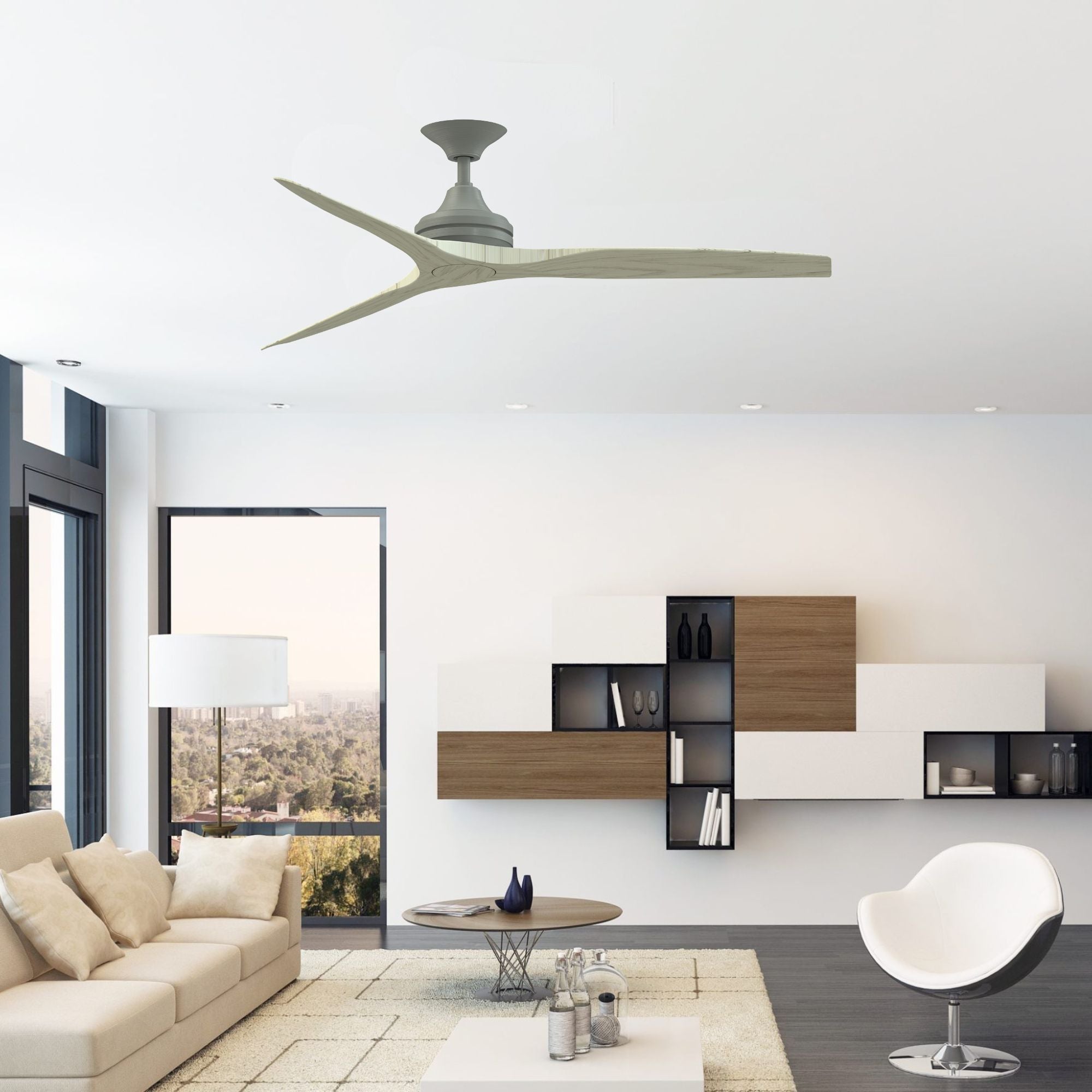 Spitfire Antique Graphite 60" Ceiling Fan Motor, Blades Sold Separately