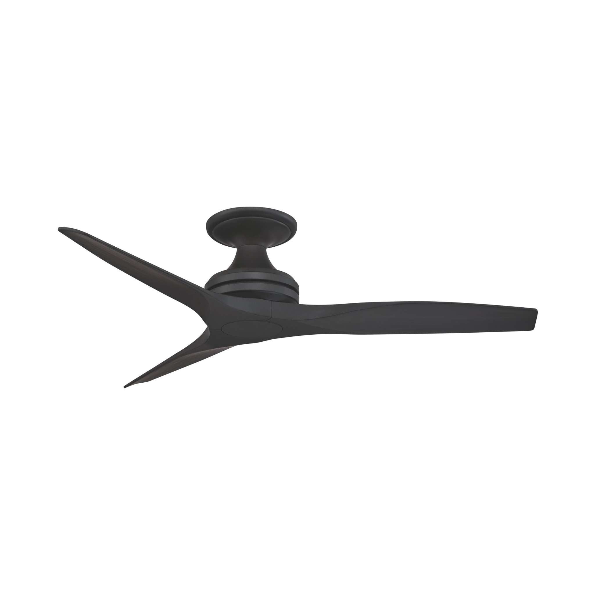 Spitfire Black 48" Ceiling Fan Motor, Blades Sold Separately