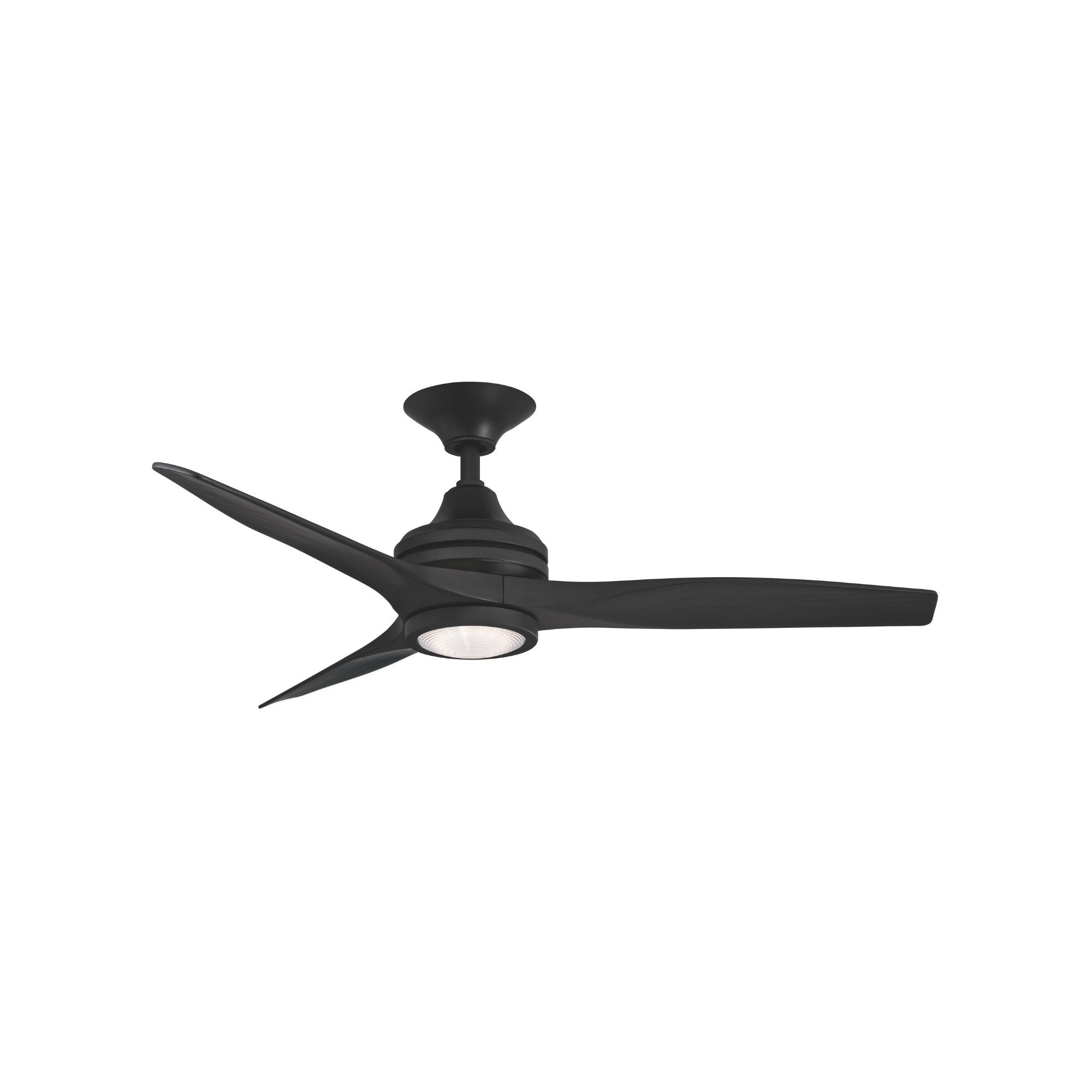 Spitfire Black 48" Ceiling Fan Motor, Blades Sold Separately