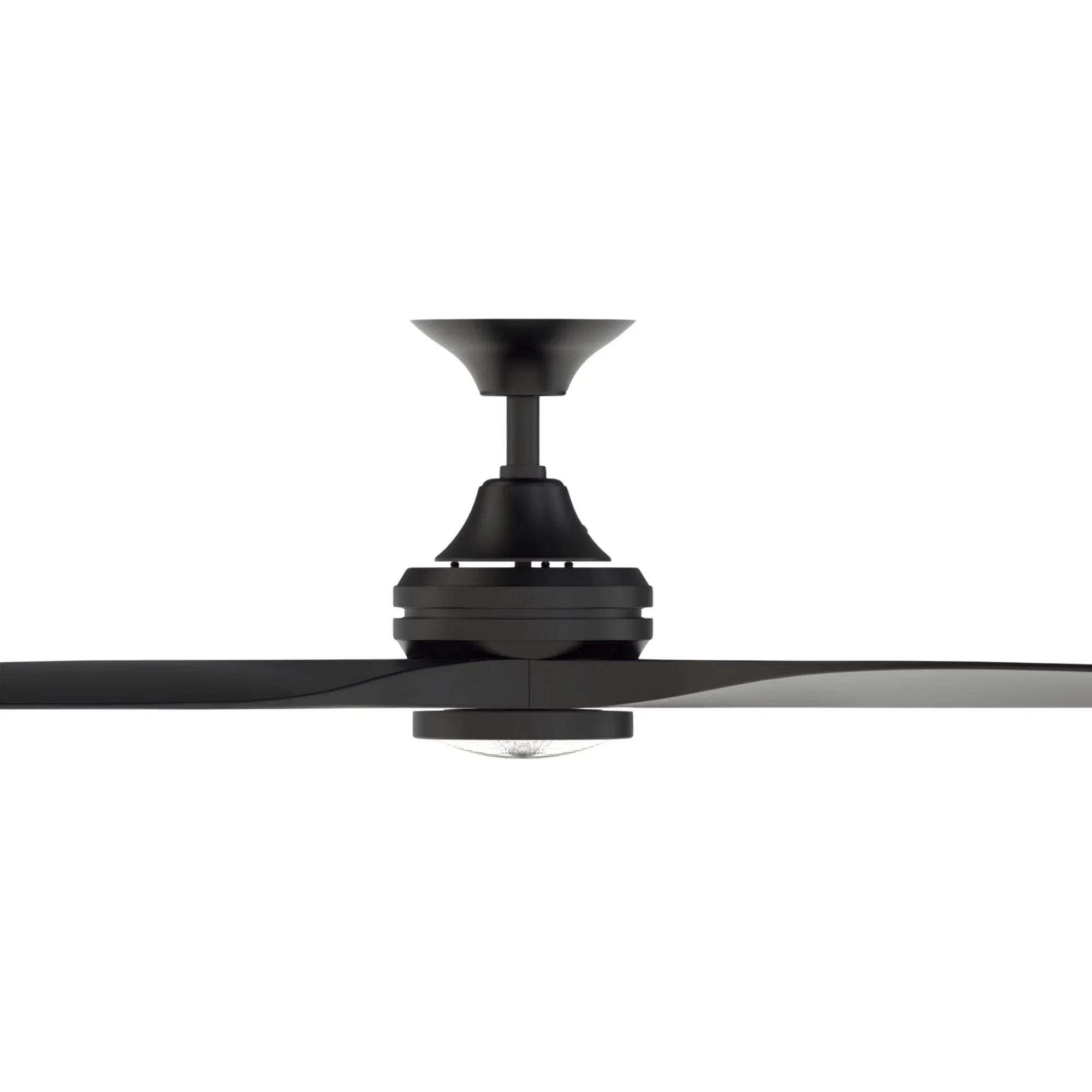 Spitfire Black 48" Ceiling Fan Motor, Blades Sold Separately