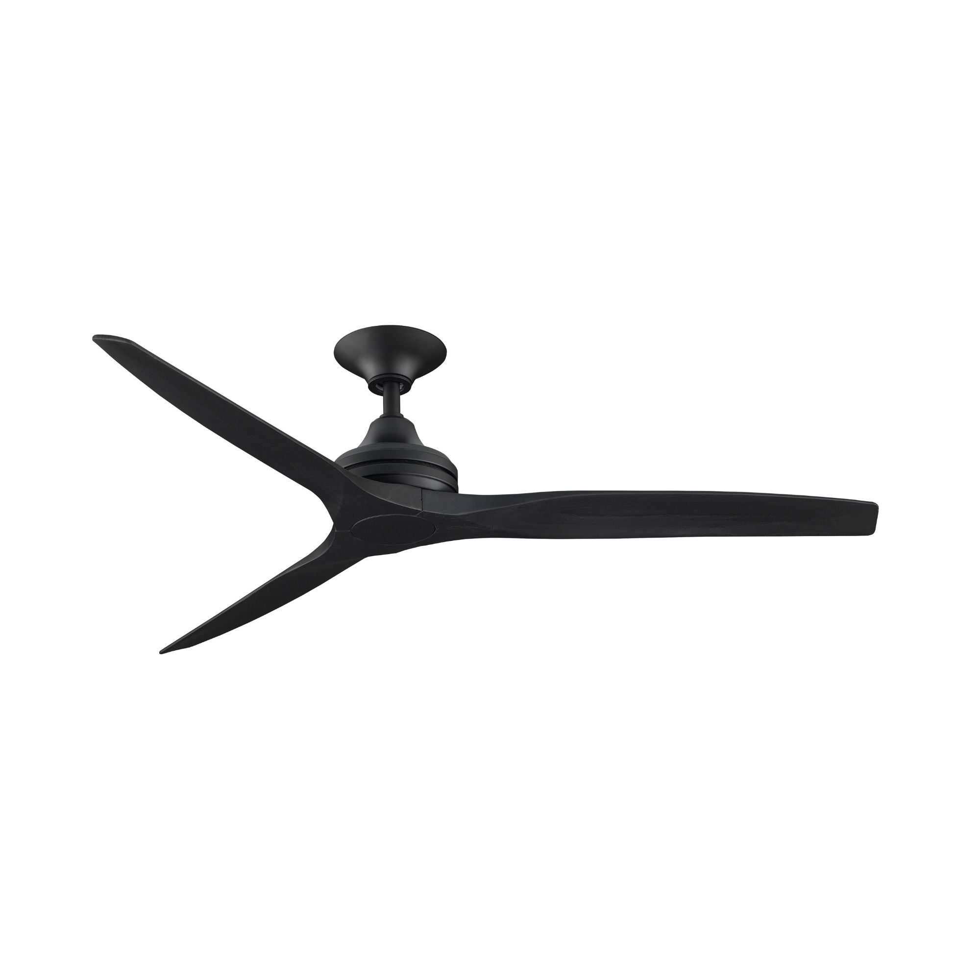Spitfire Black 60" Ceiling Fan Motor, Blades Sold Separately