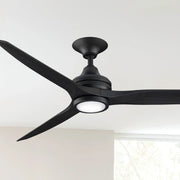 Spitfire Black 60" Ceiling Fan Motor, Blades Sold Separately