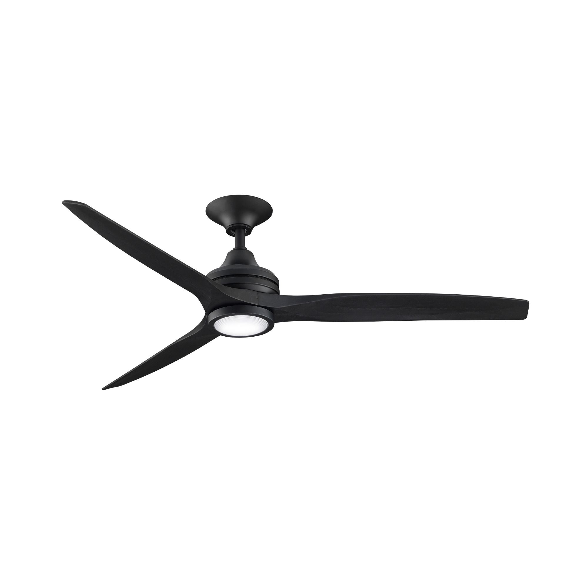 Spitfire Black 60" Ceiling Fan Motor, Blades Sold Separately